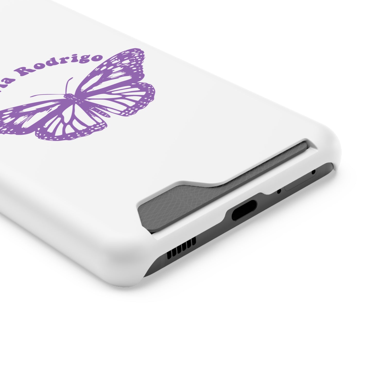 Phone Case + Card Holder For Samsung S21 to S22 – Olivia Rodrigo With Butterfly | Edition