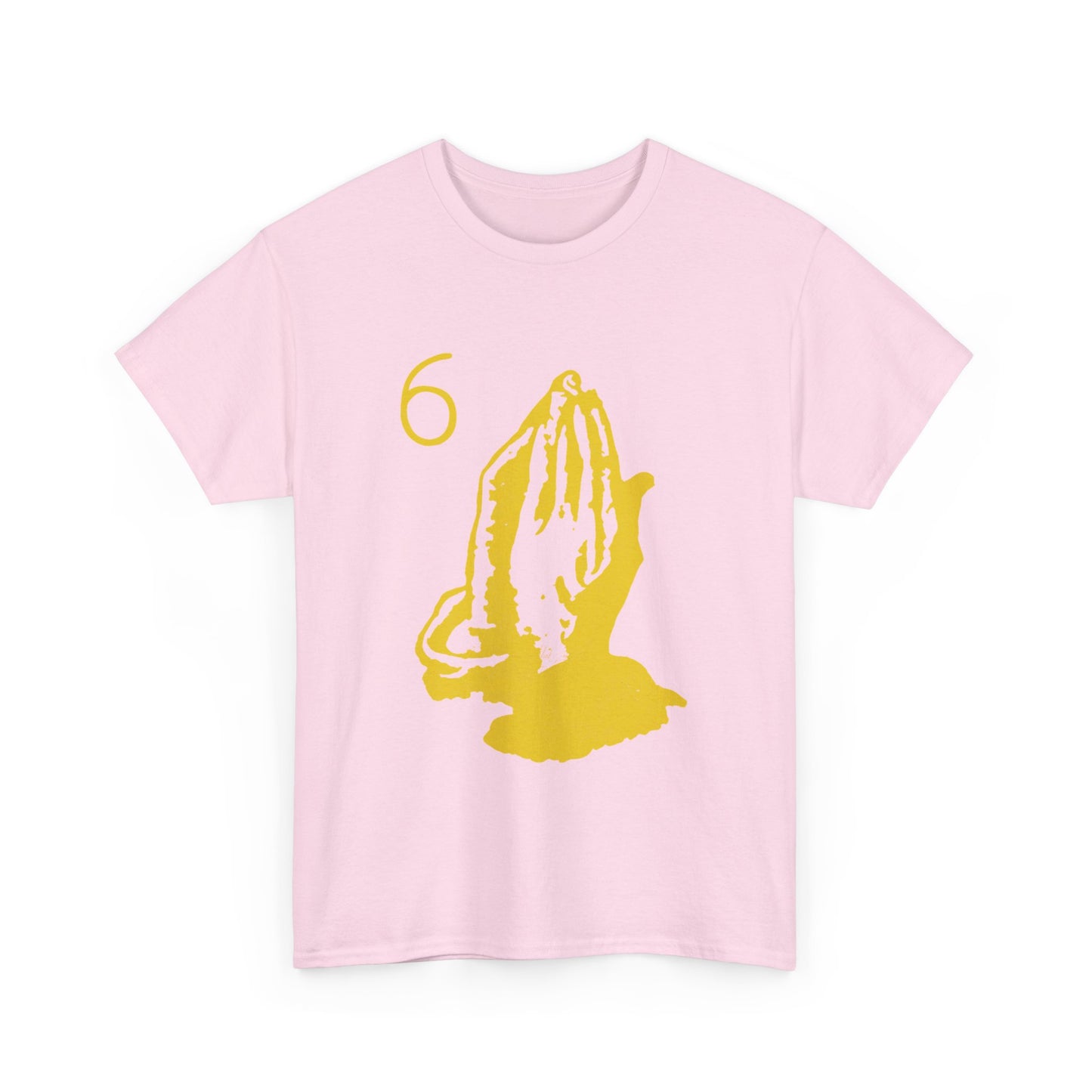 6 God Prayer Hands Heavy Cotton Tee