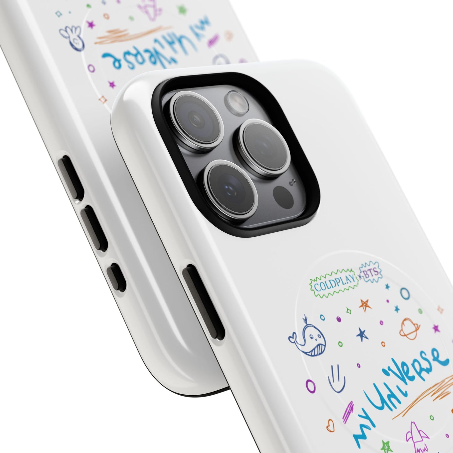Neon Space Doodles Tough Magnetic Case