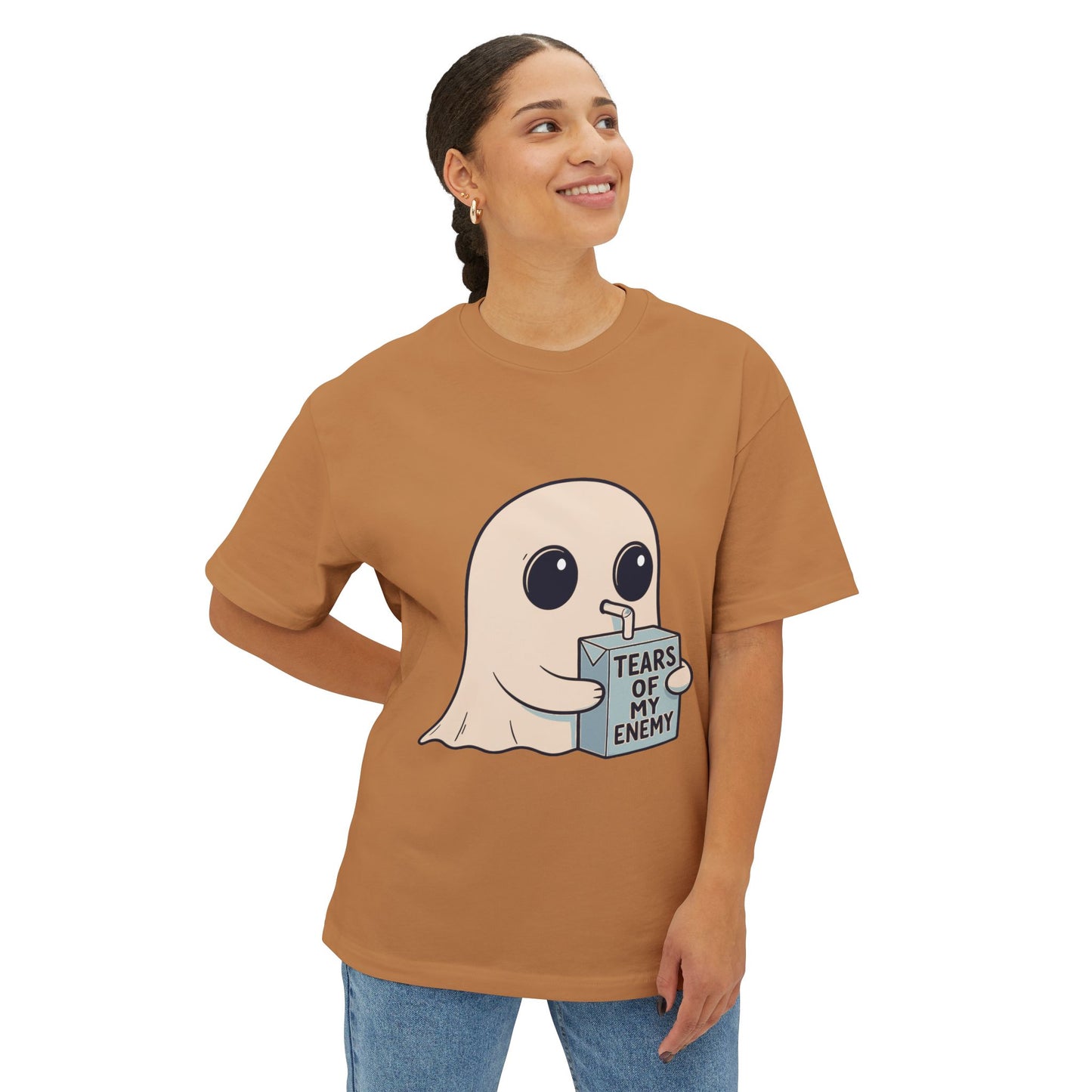 Oversized boxy Tee – Snazzy Tears Edition