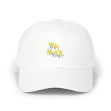 Golden Brush Script Classic dad cap