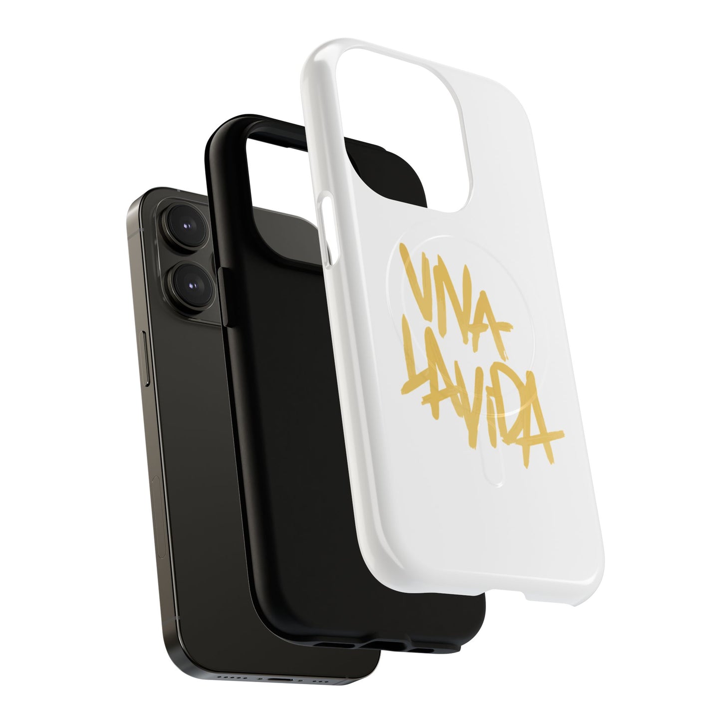 Golden Brush Script Tough Magnetic Case