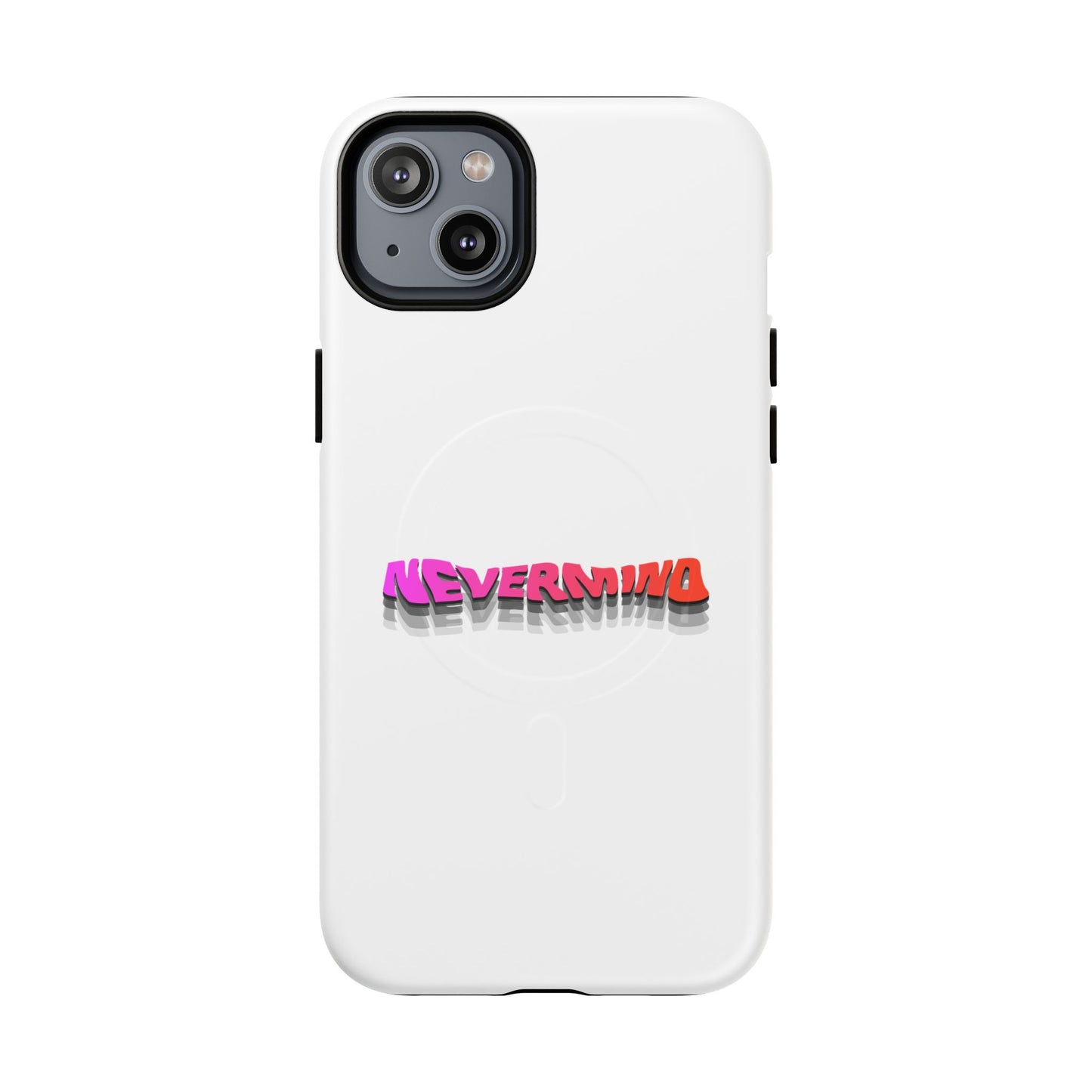 Wavy Groovy Typography Tough Magnetic Case