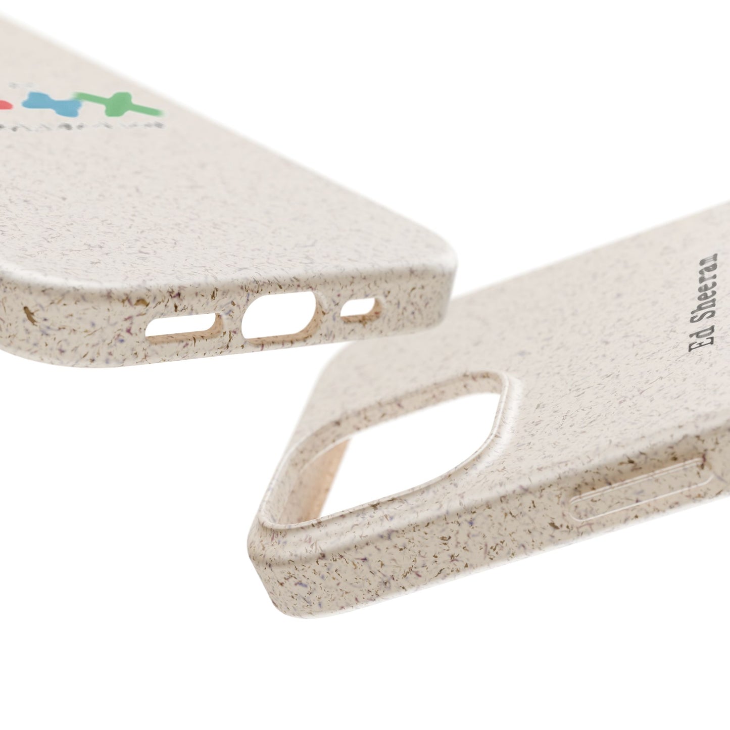 Biodegradable Cases for iPhone 12 to 16 Pro Max Showcasing – Ed Sheeran Edition
