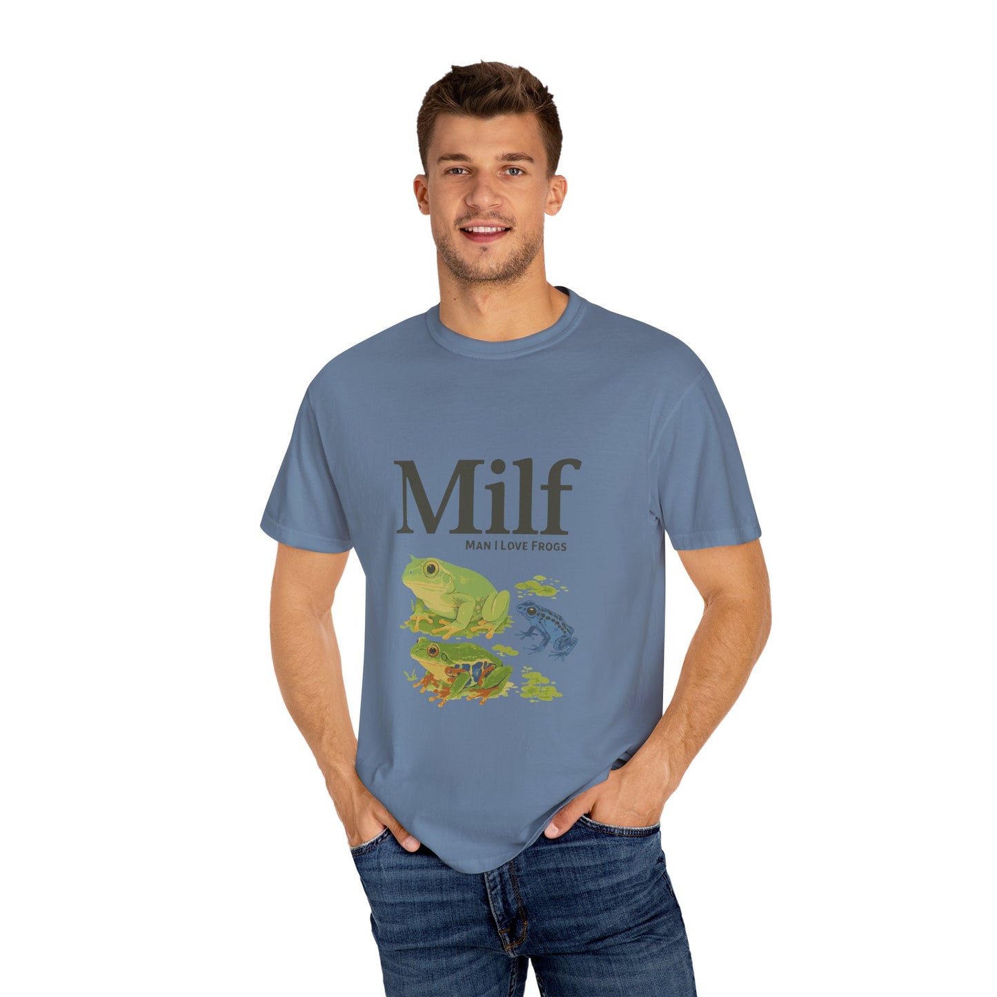 Unisex Garment-Dyed T-shirt – Snazzy Funny Milf Edition