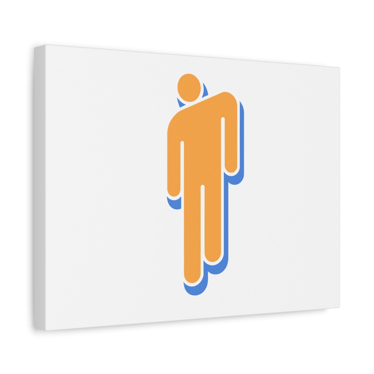 Walk Alone Icon Matte Canvas