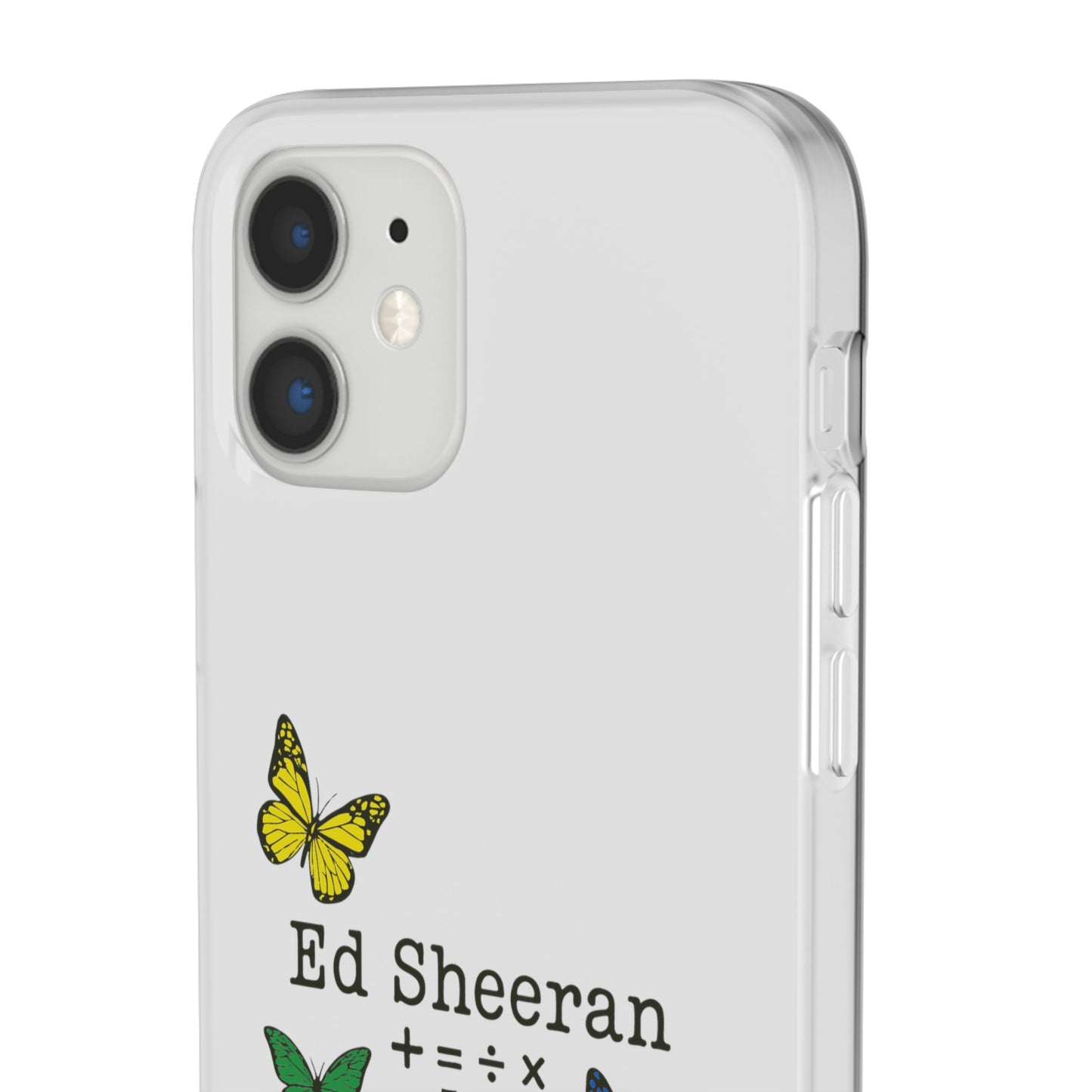 Flexi Case – Ed Sheeran butterfly edition (iPhone X–16 Pro Max)