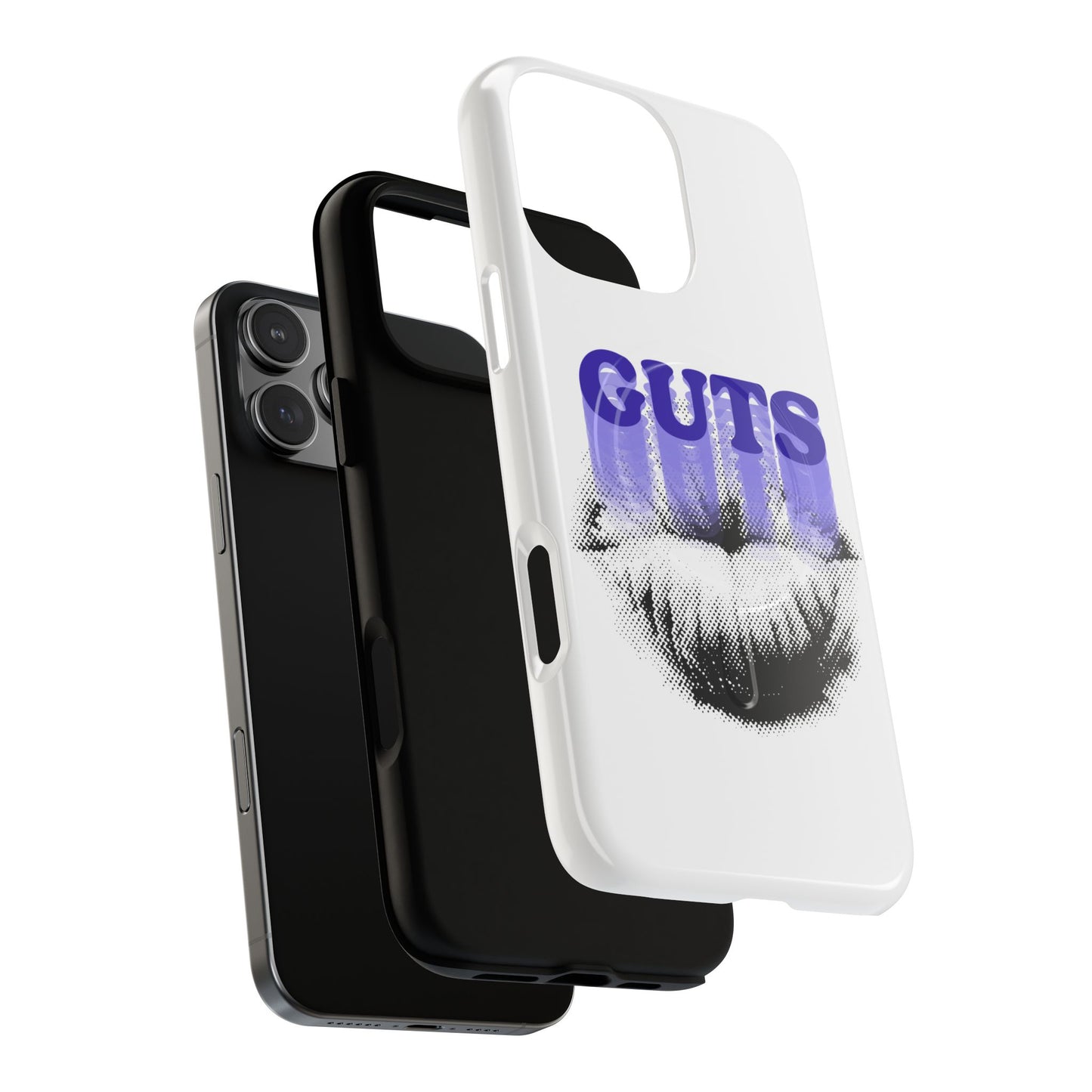 Guts Drip Effect Halftone Tough Magnetic phone case