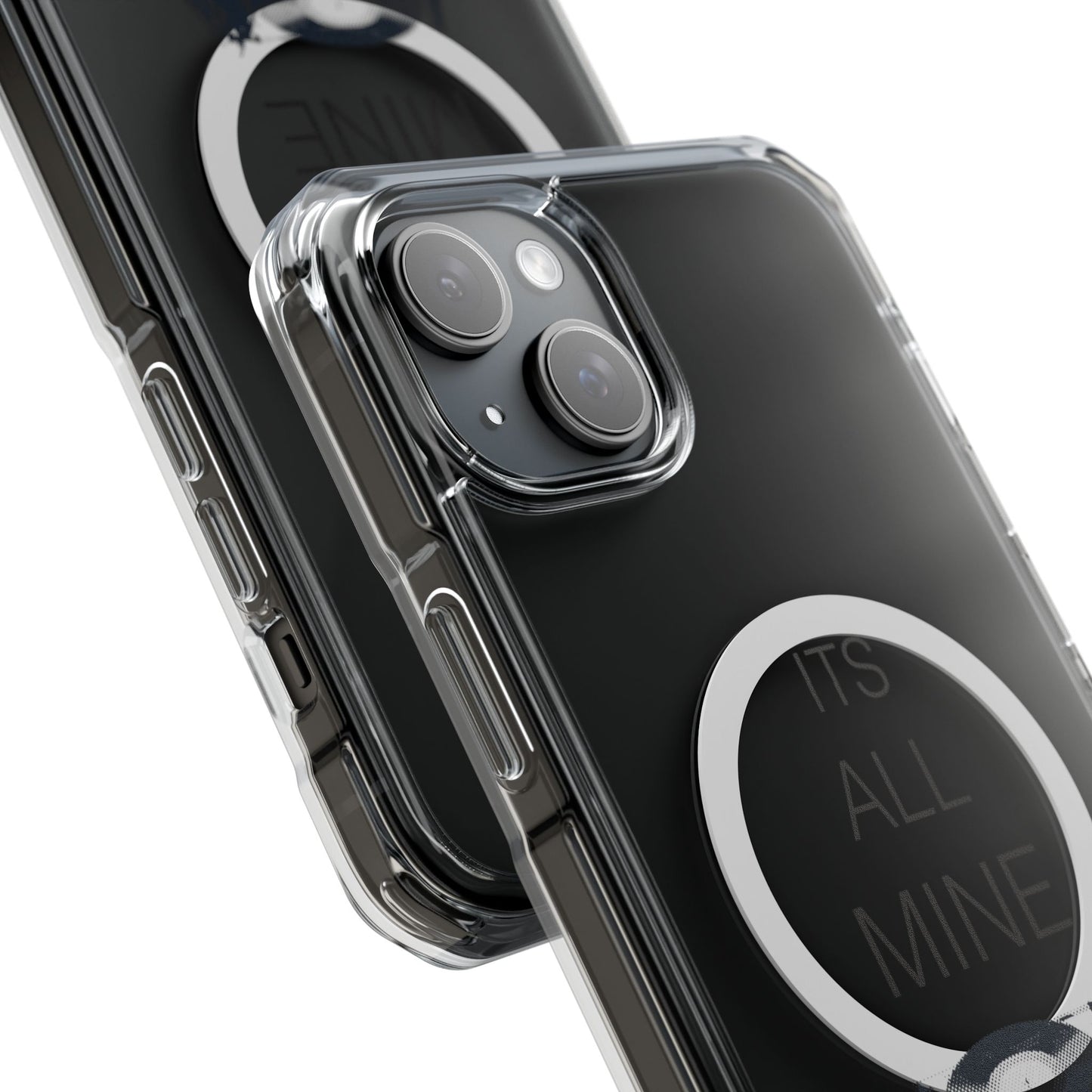 Spin It Retro Magnetic clear Impact Case