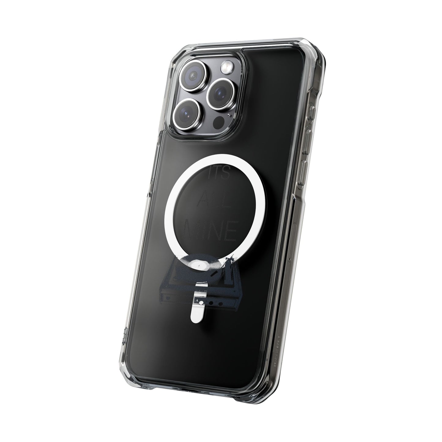 Spin It Retro Magnetic clear Impact Case