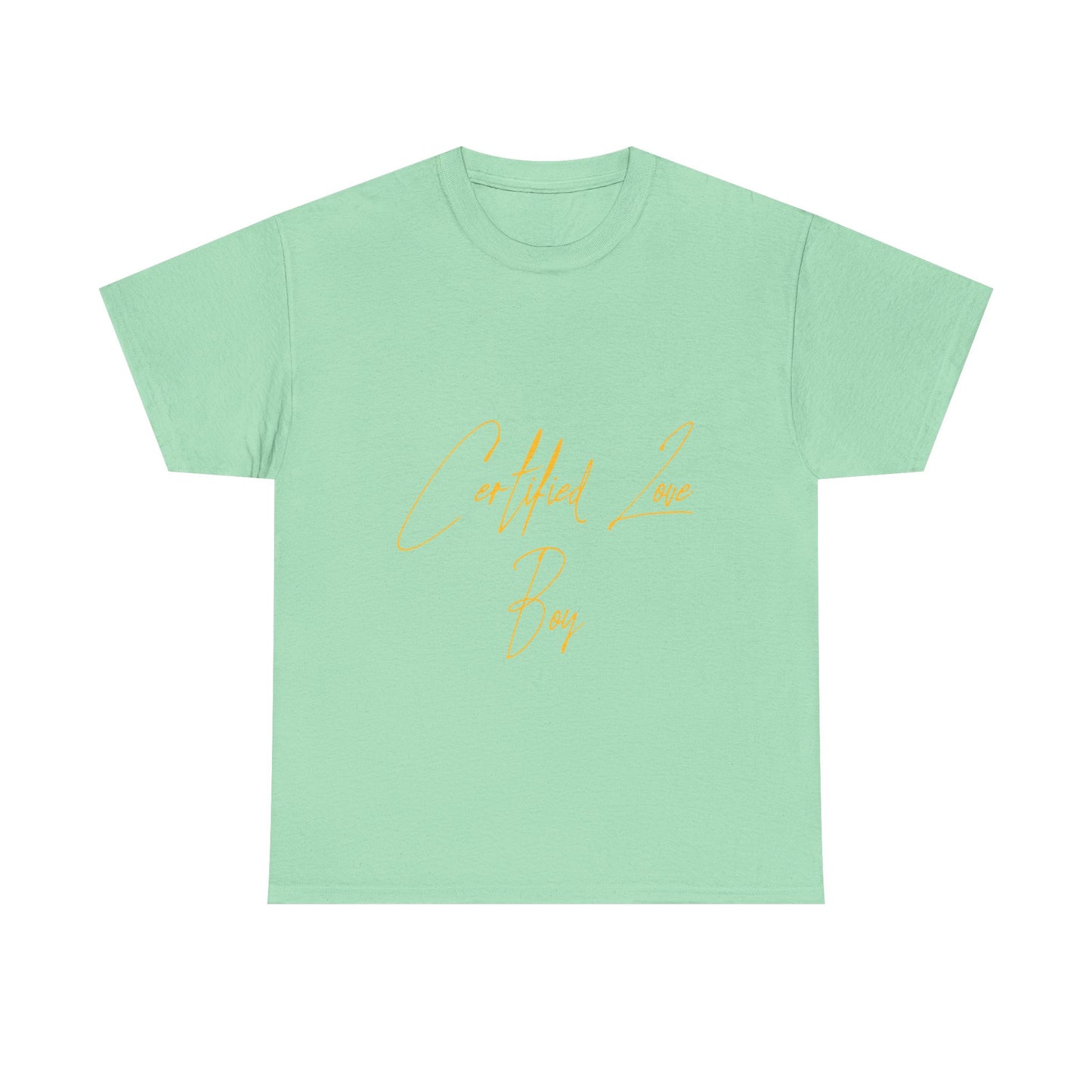 Certified Lover Boy Script Heavy Cotton Tee
