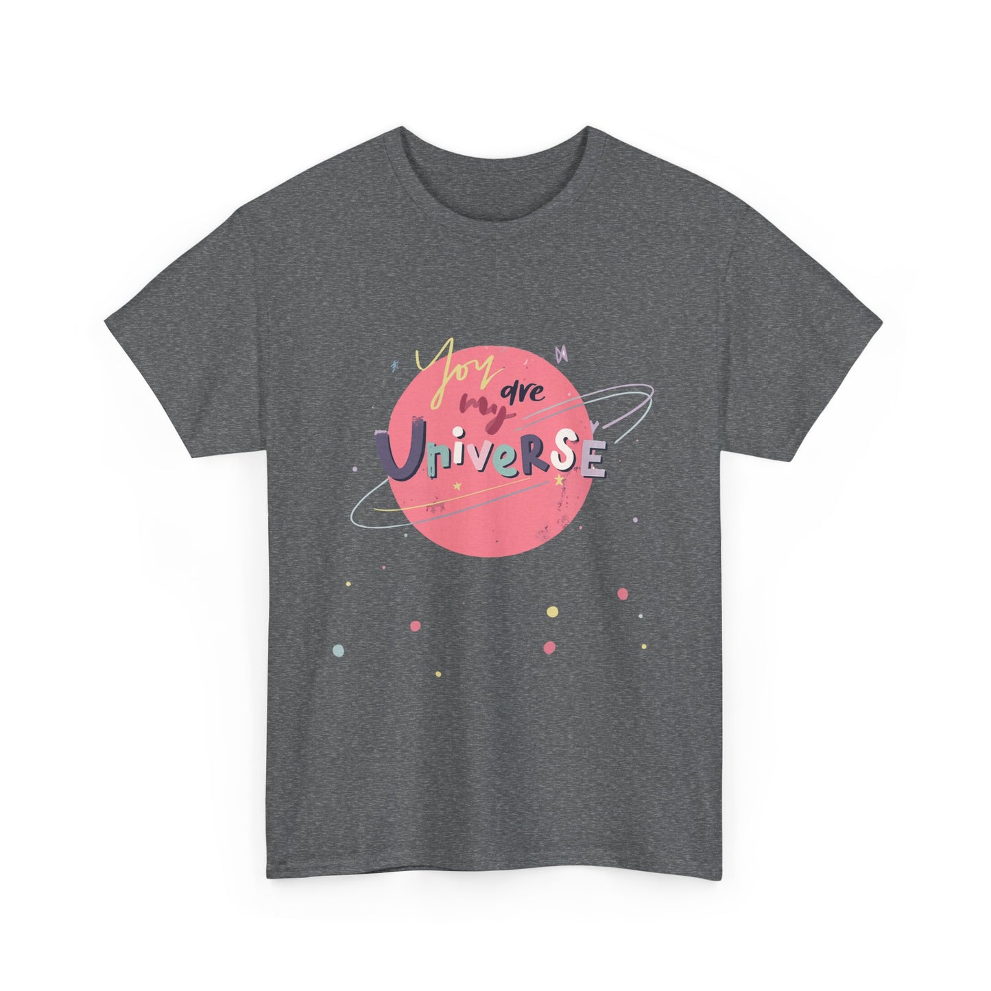 Pastel Planet & Universe Unisex Cotton Tee