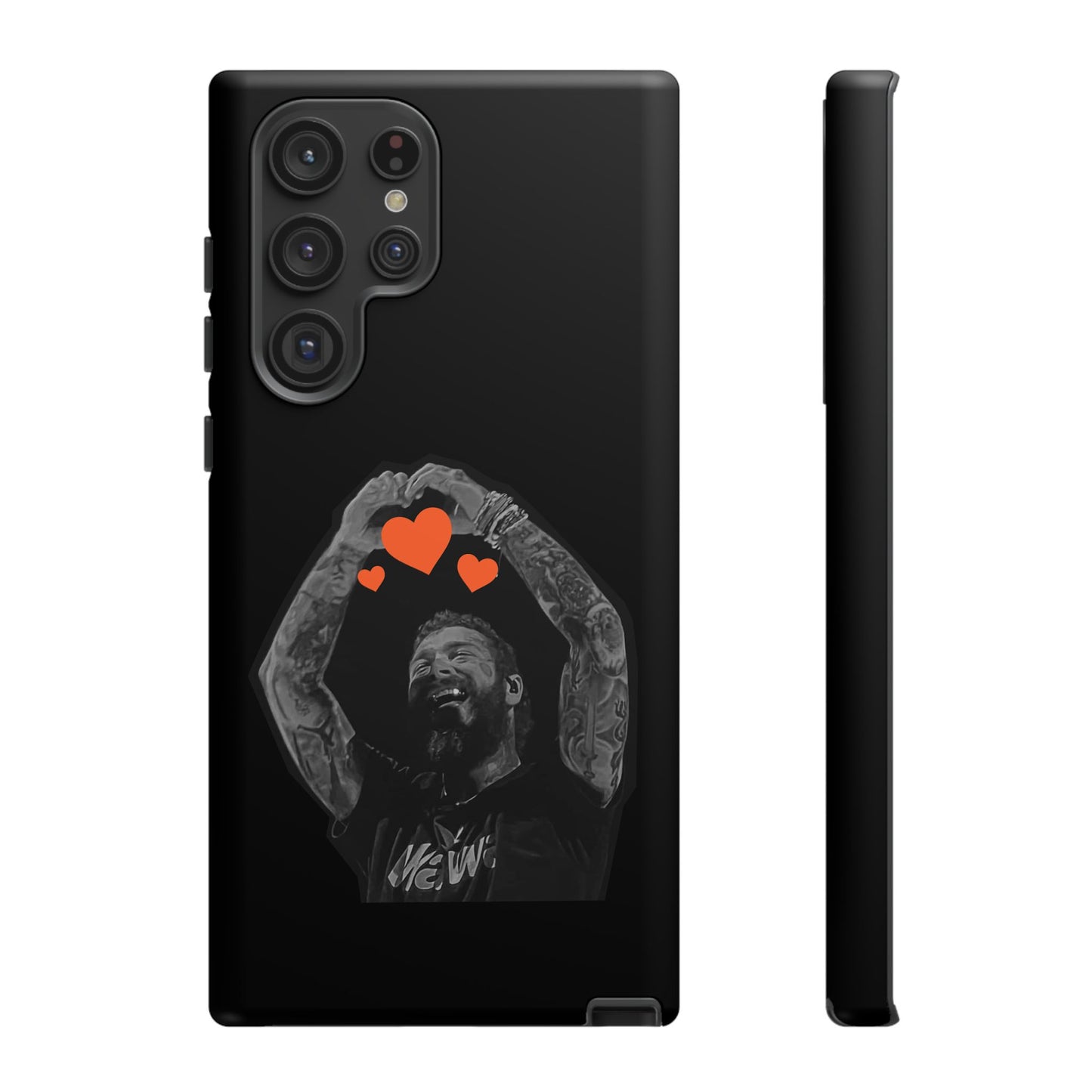Tough Samsung Case (S20–S25) – Post Malone Heartfelt Wishes