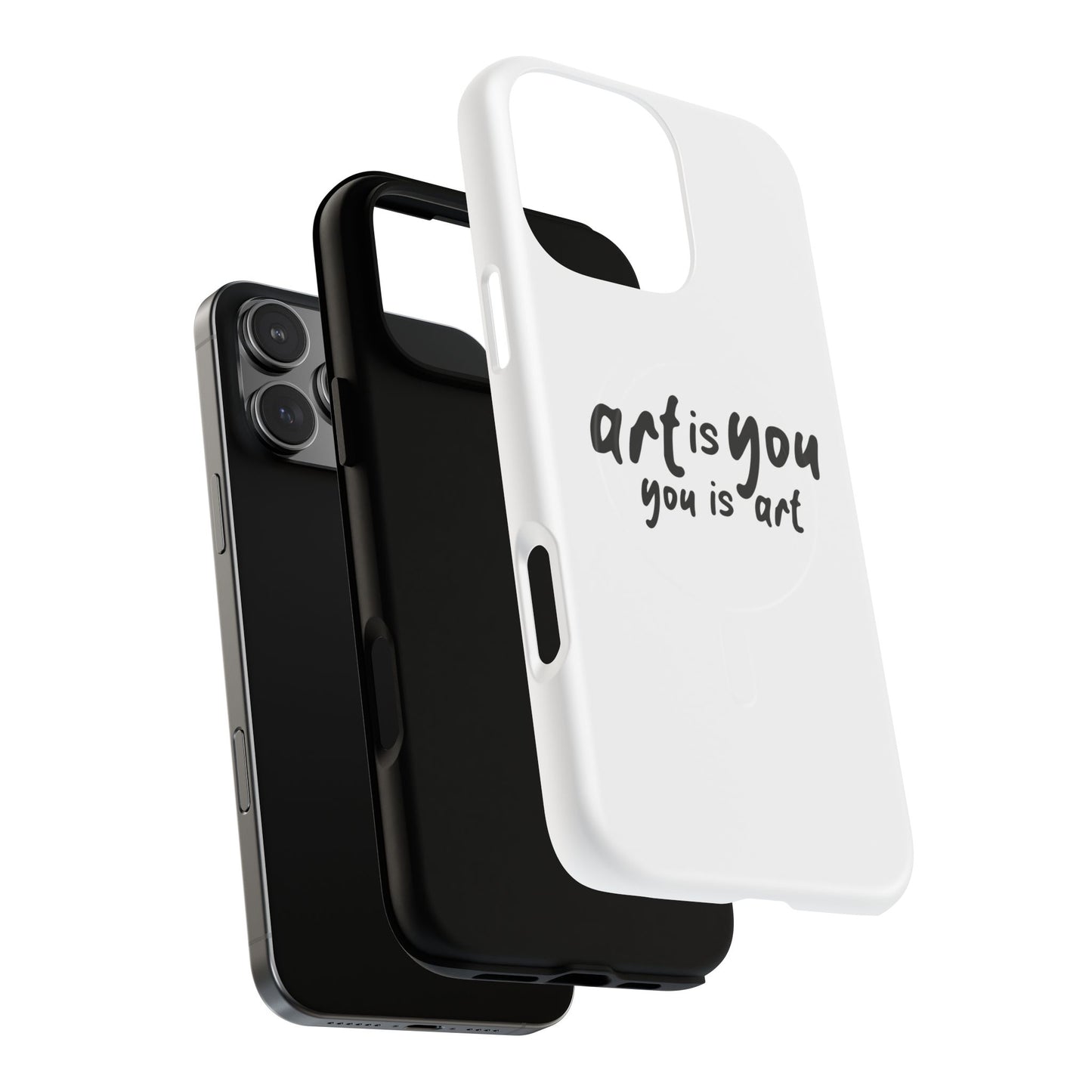 Red Scribble Heart Tough Magnetic Case