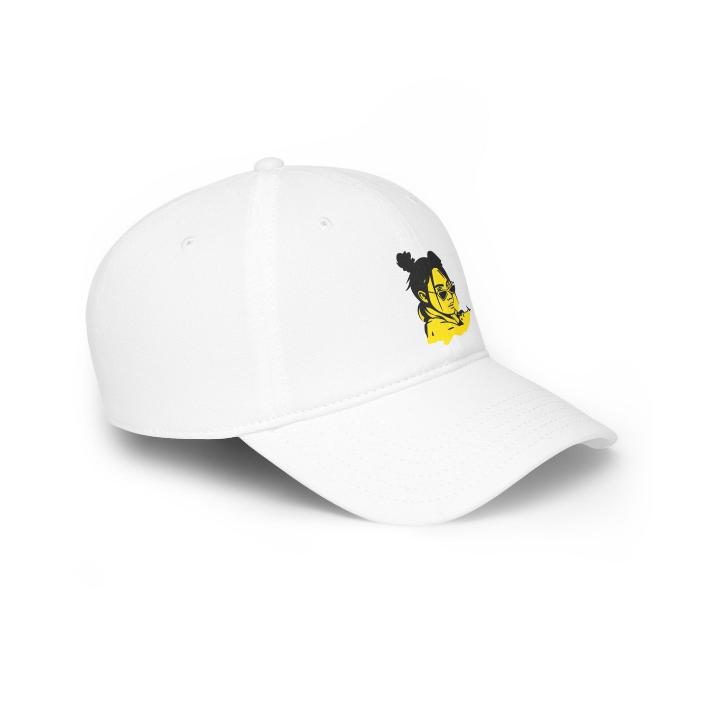 Neon Mood Portrait Baseball Cap