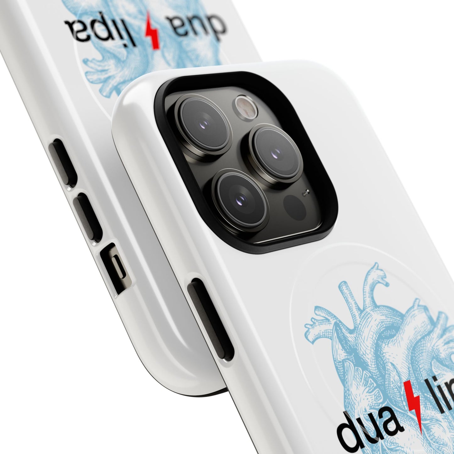 Electro Heart Illustration Tough Magnetic Case