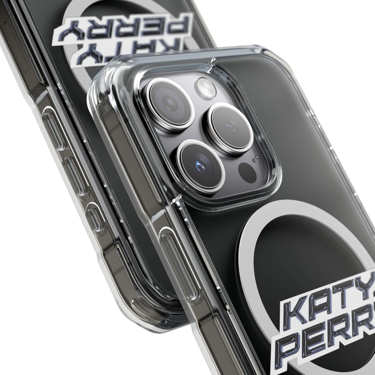 Chrome Katy Perry Logo Magnetic Clear Impact cases