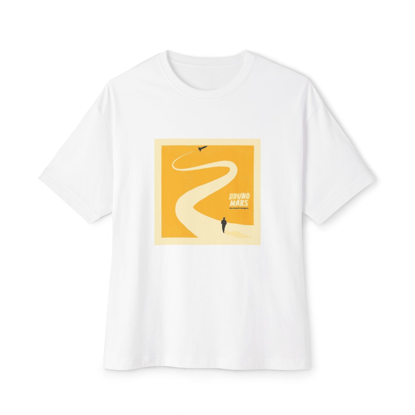 Sunset Trail Vibes Unisex Oversized Boxy Tee
