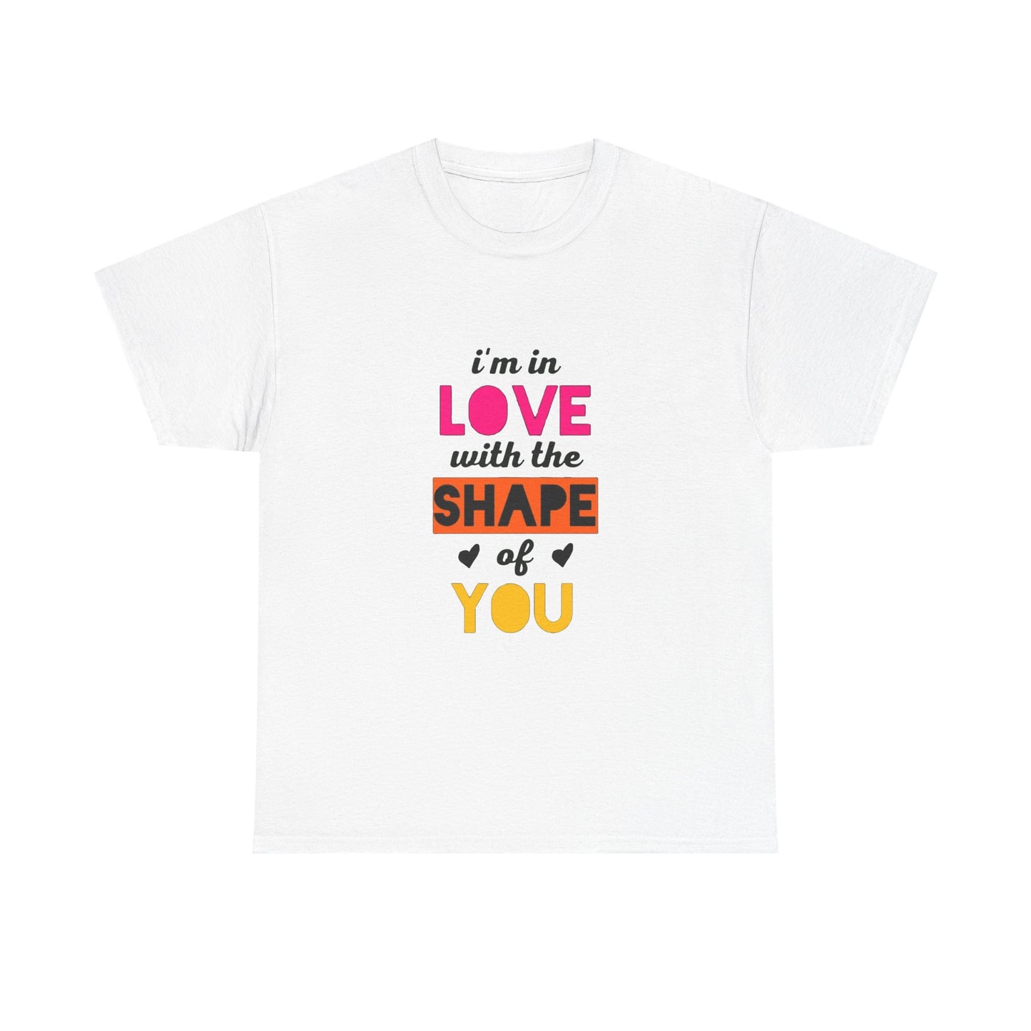 Orange Divide Symbol Unisex Heavy Cotton Tee
