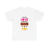Orange Divide Symbol Unisex Heavy Cotton Tee