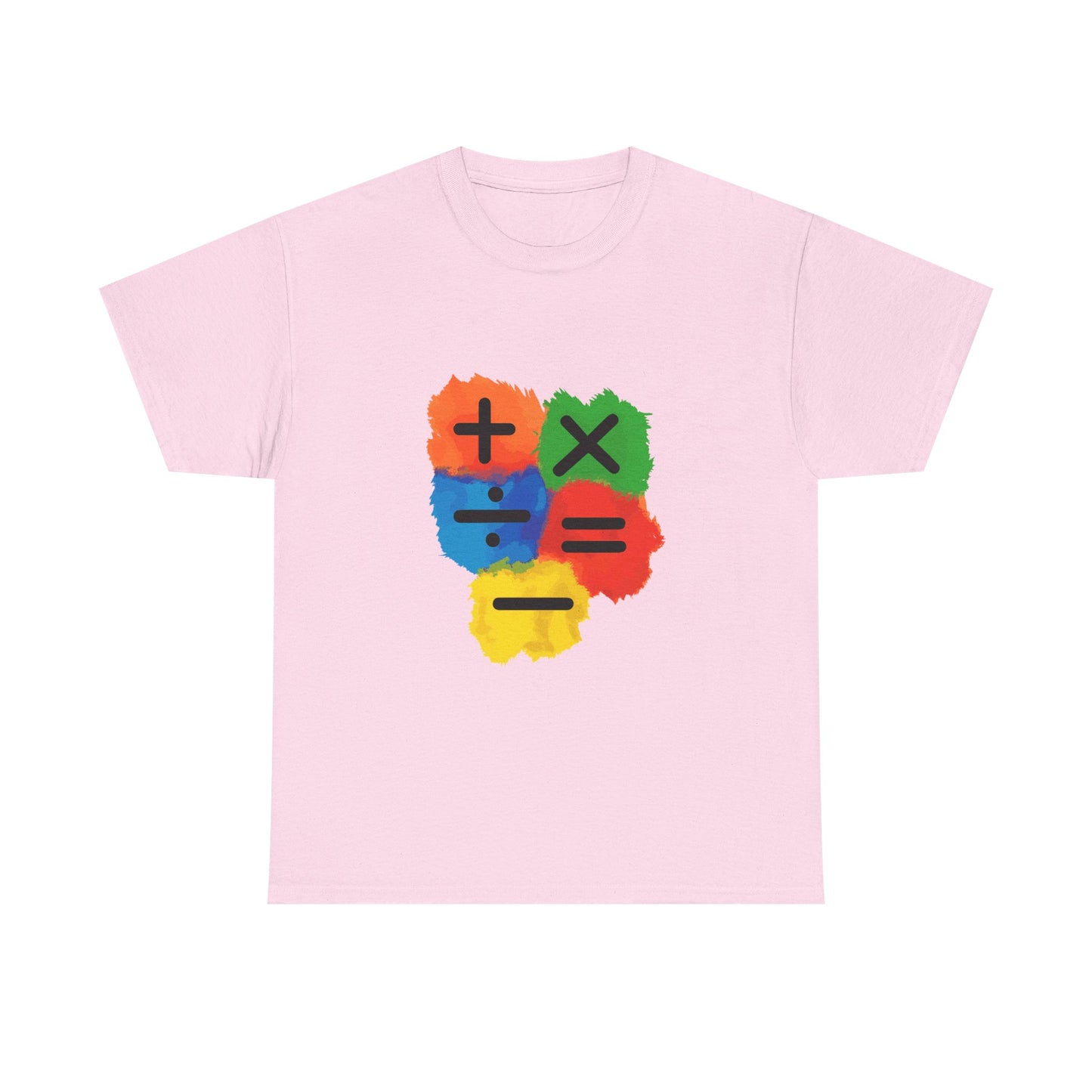 Orange Equals Symbol Unisex Heavy Cotton Tee