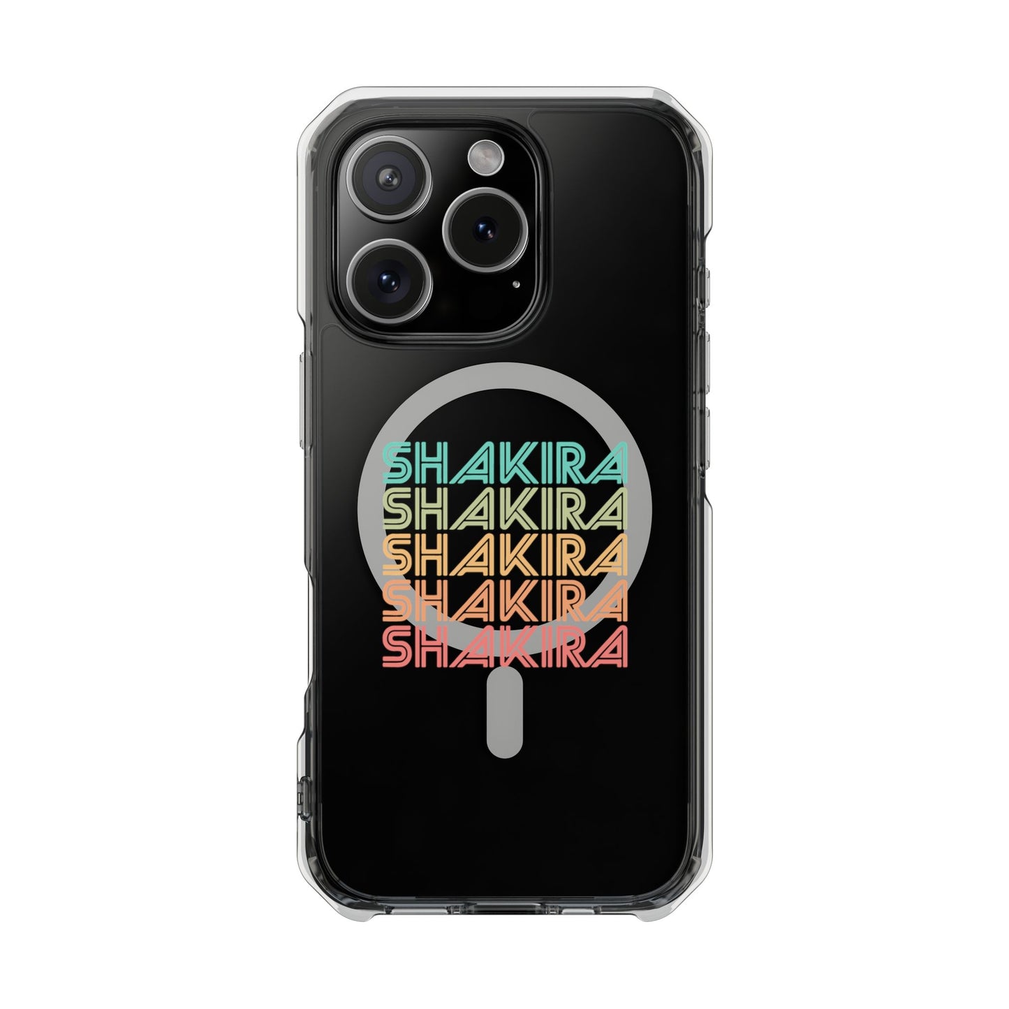 Retro Pop Lines Clear Impact case