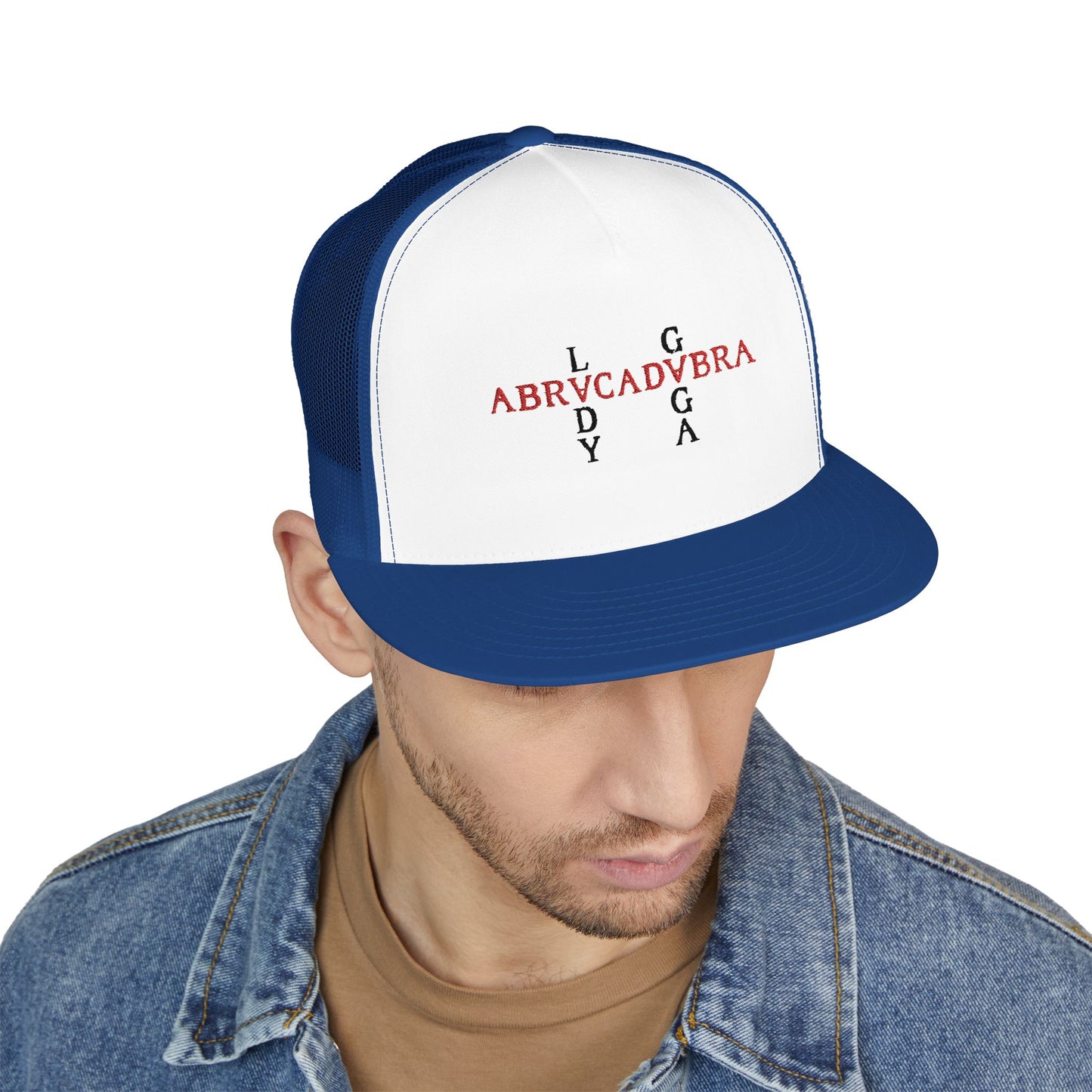 ABRVCADVRA Gothic Snapback trucker Cap