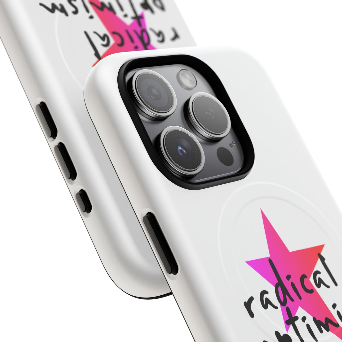 Flame Script Statement Tough Magnetic Case