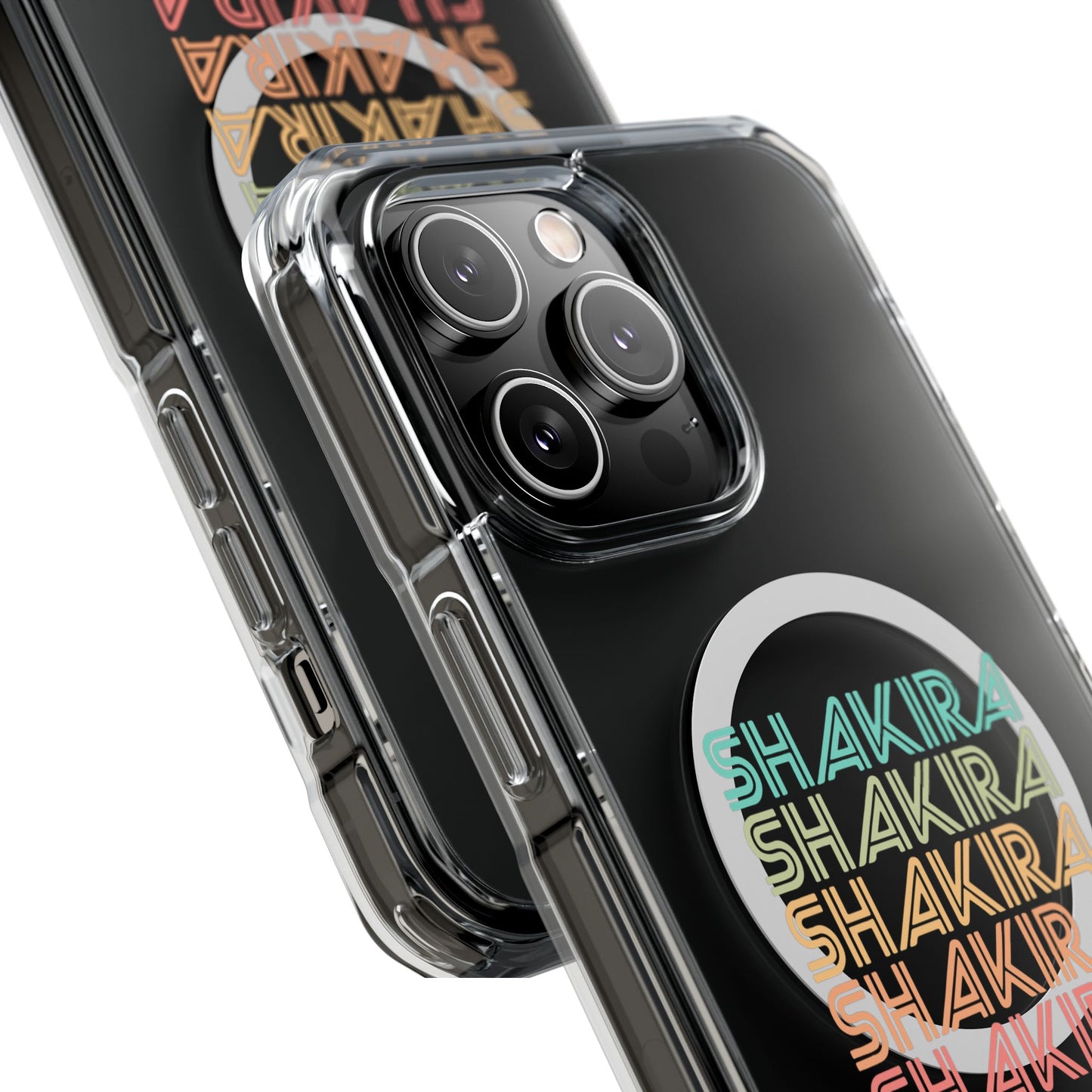 Retro Pop Lines Clear Impact case