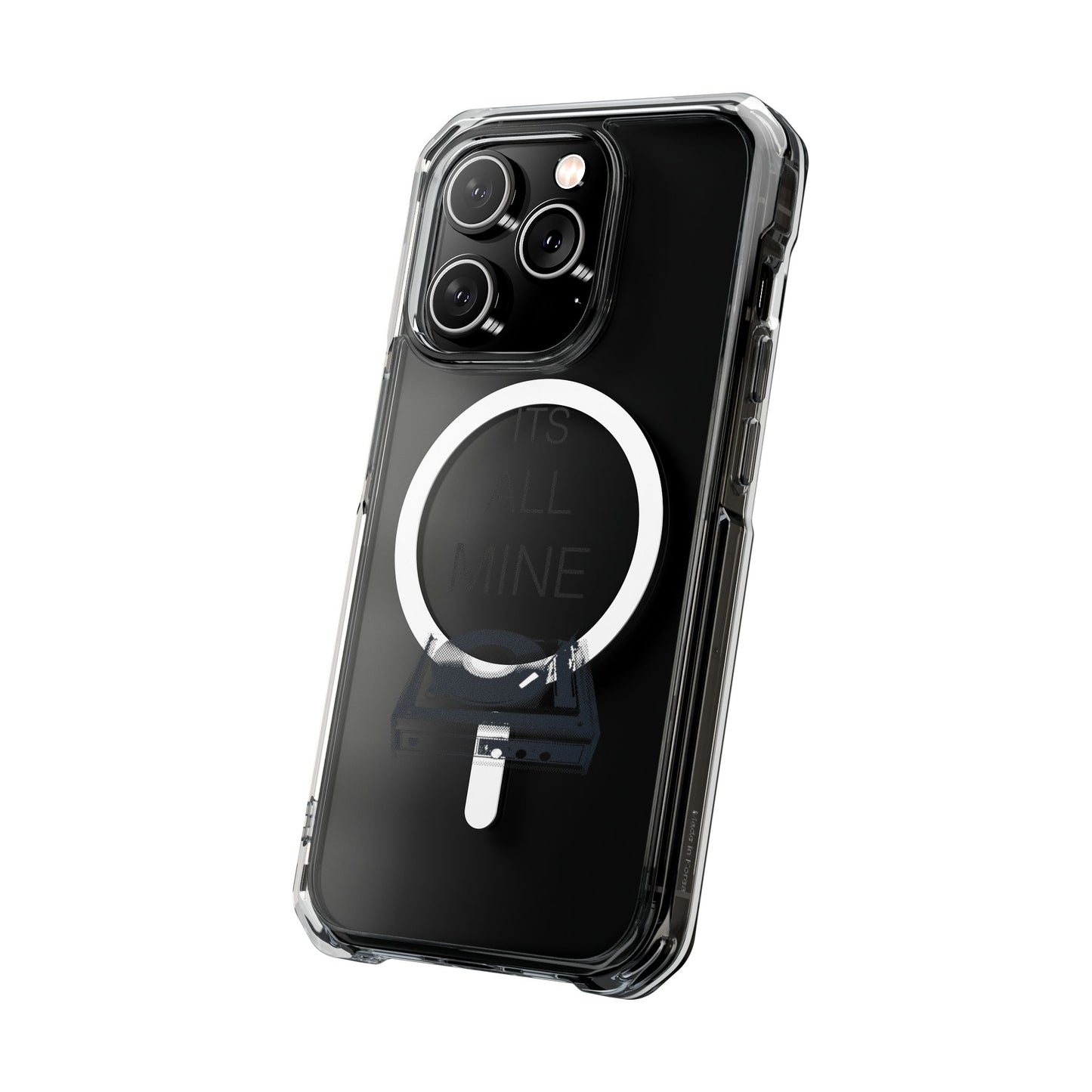 Spin It Retro Magnetic clear Impact Case