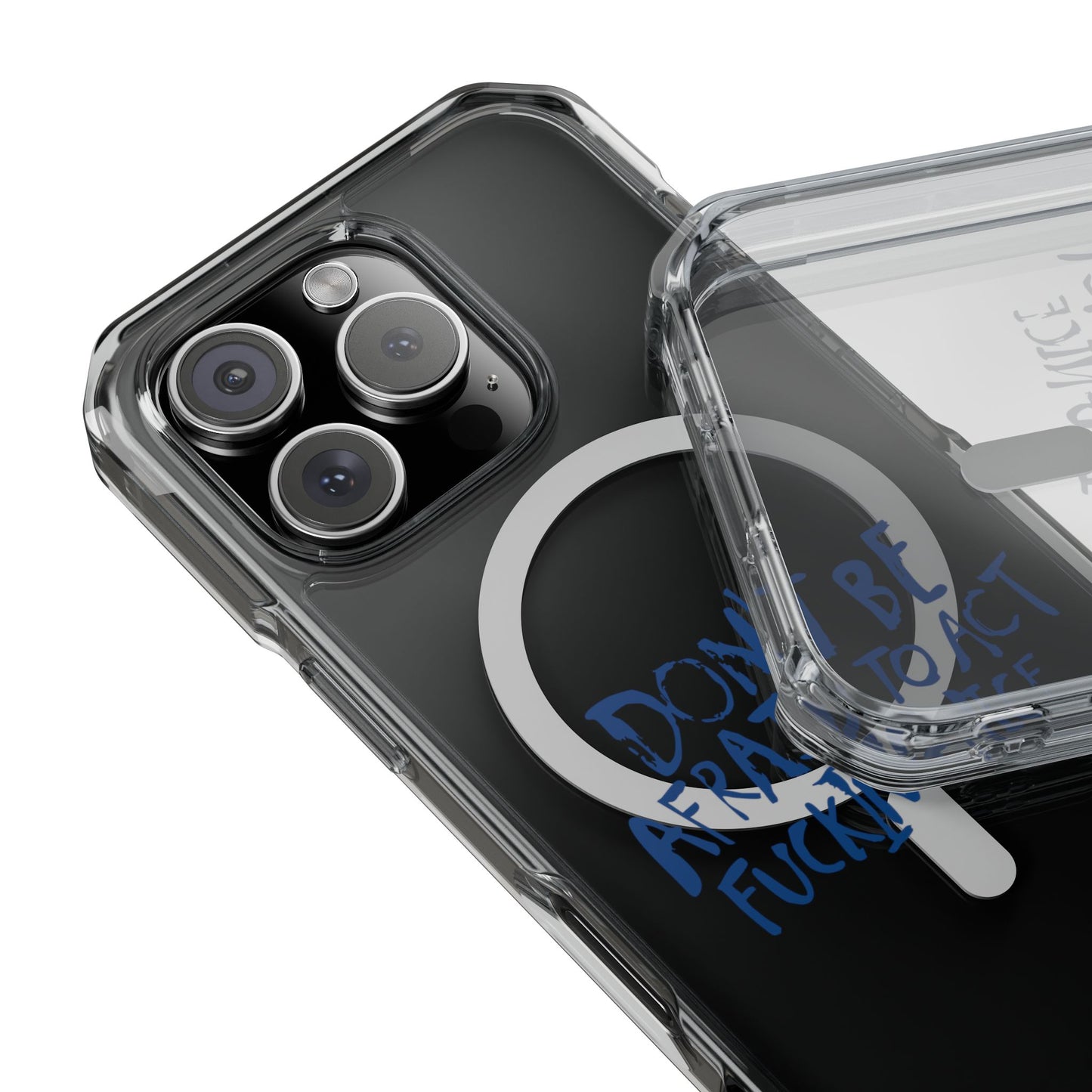 Act F*cking Nice Quote Magnetic clear case