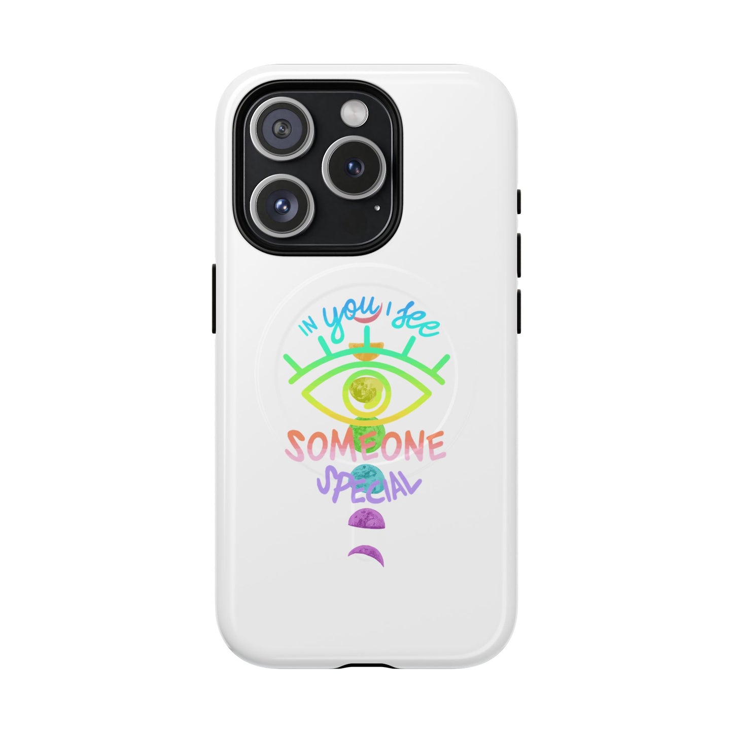 Rainbow Lunar Phases Tough Magnetic Case