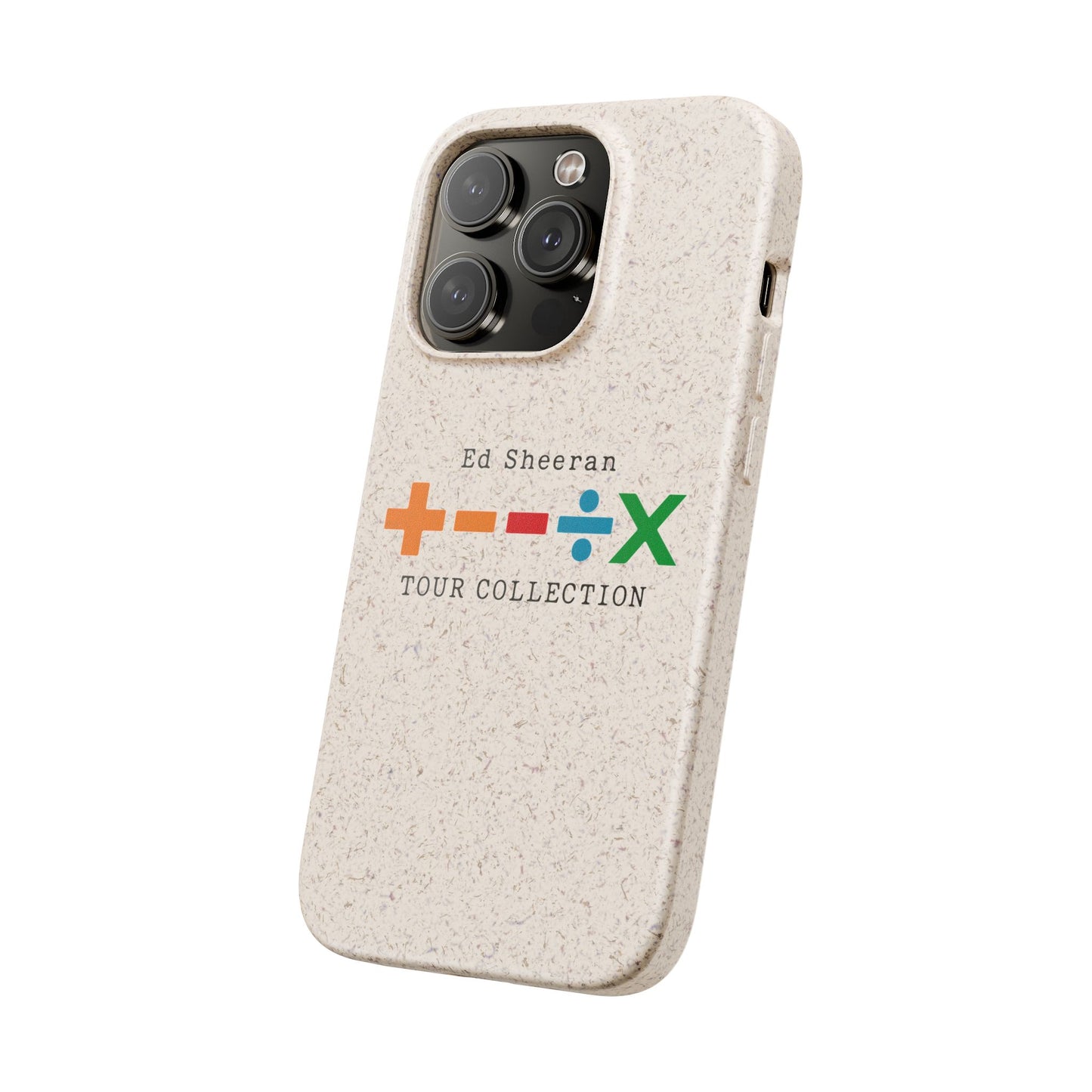 Biodegradable Cases for iPhone 12 to 16 Pro Max Showcasing – Ed Sheeran Edition