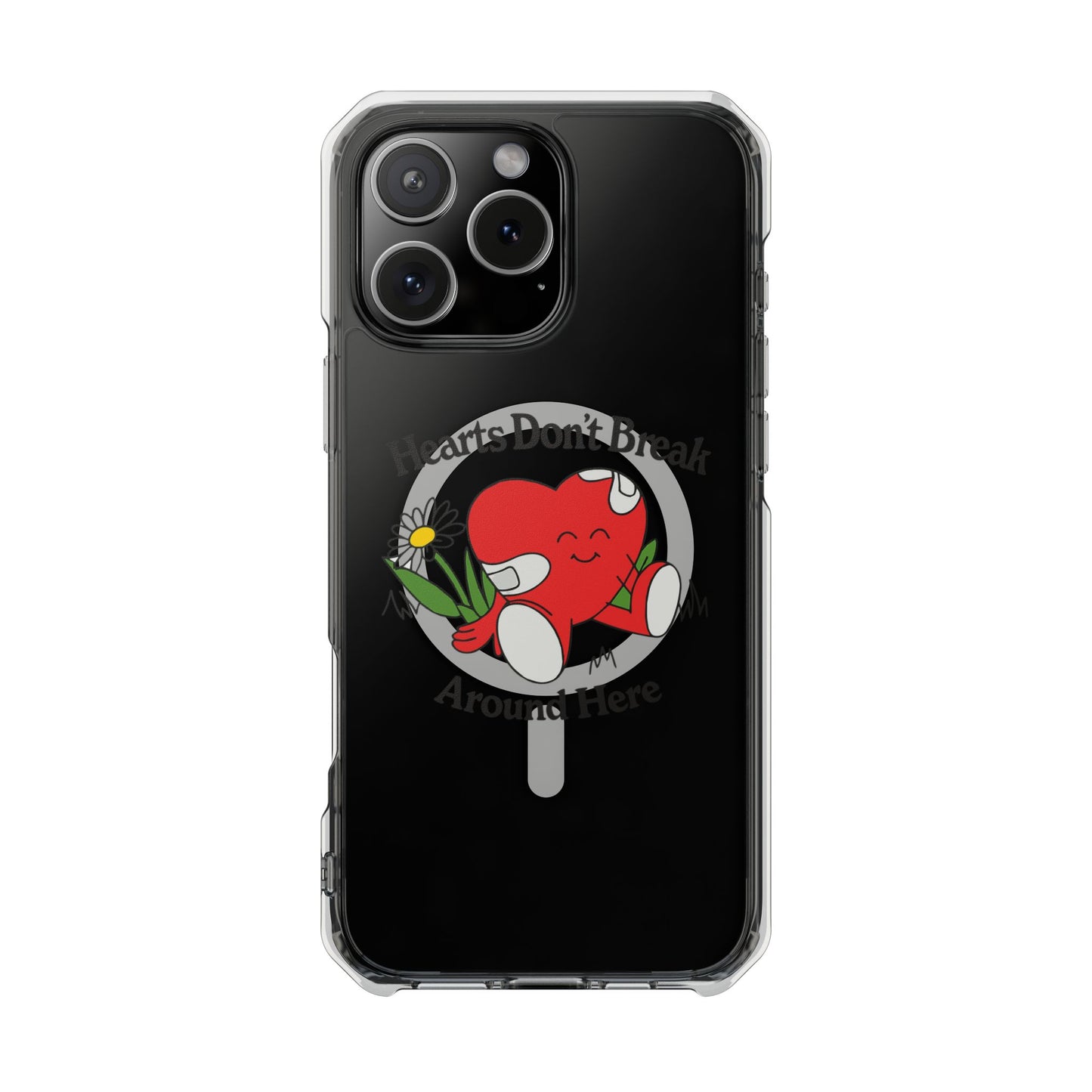 Abstract Guitar Sketch Magnetic Clear Impact Case