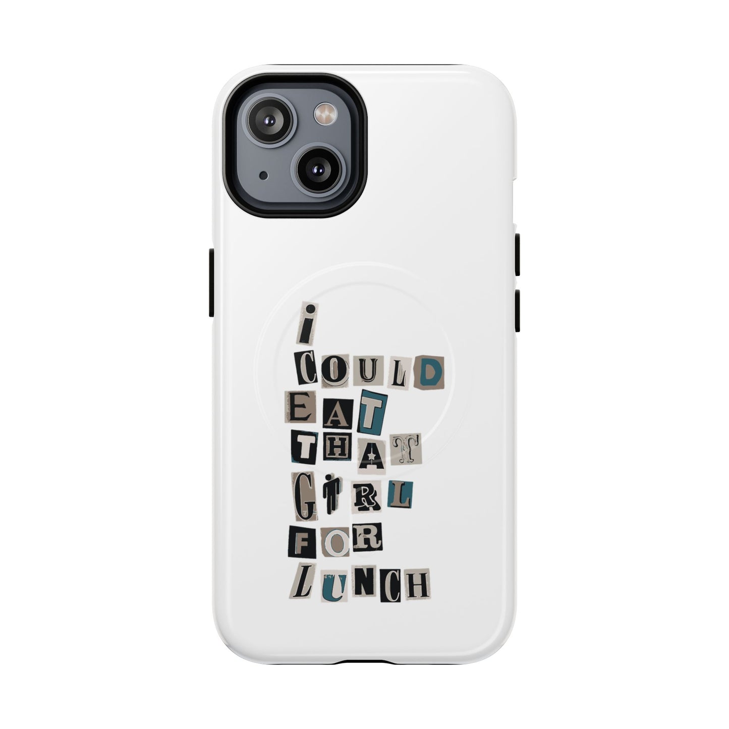 Mixed Message Collage Tough Magnetic Case