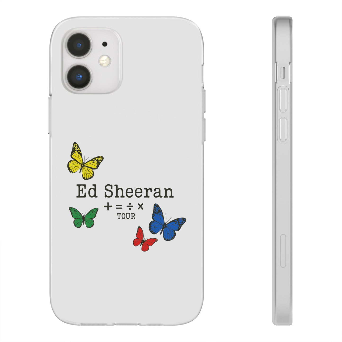 Ed Sheeran Butterfly iPhone Flexi Case | SnazzyMerch