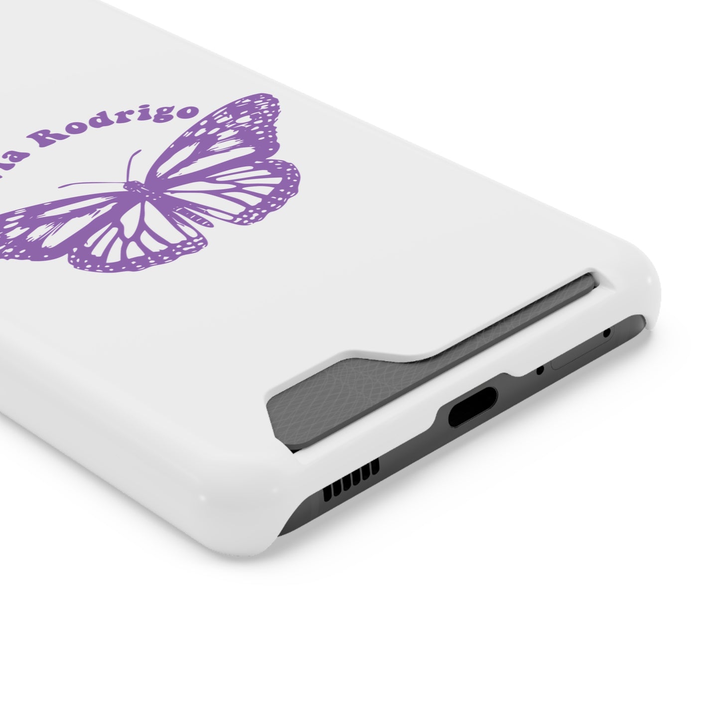 Phone Case + Card Holder For Samsung S21 to S22 – Olivia Rodrigo With Butterfly | Edition