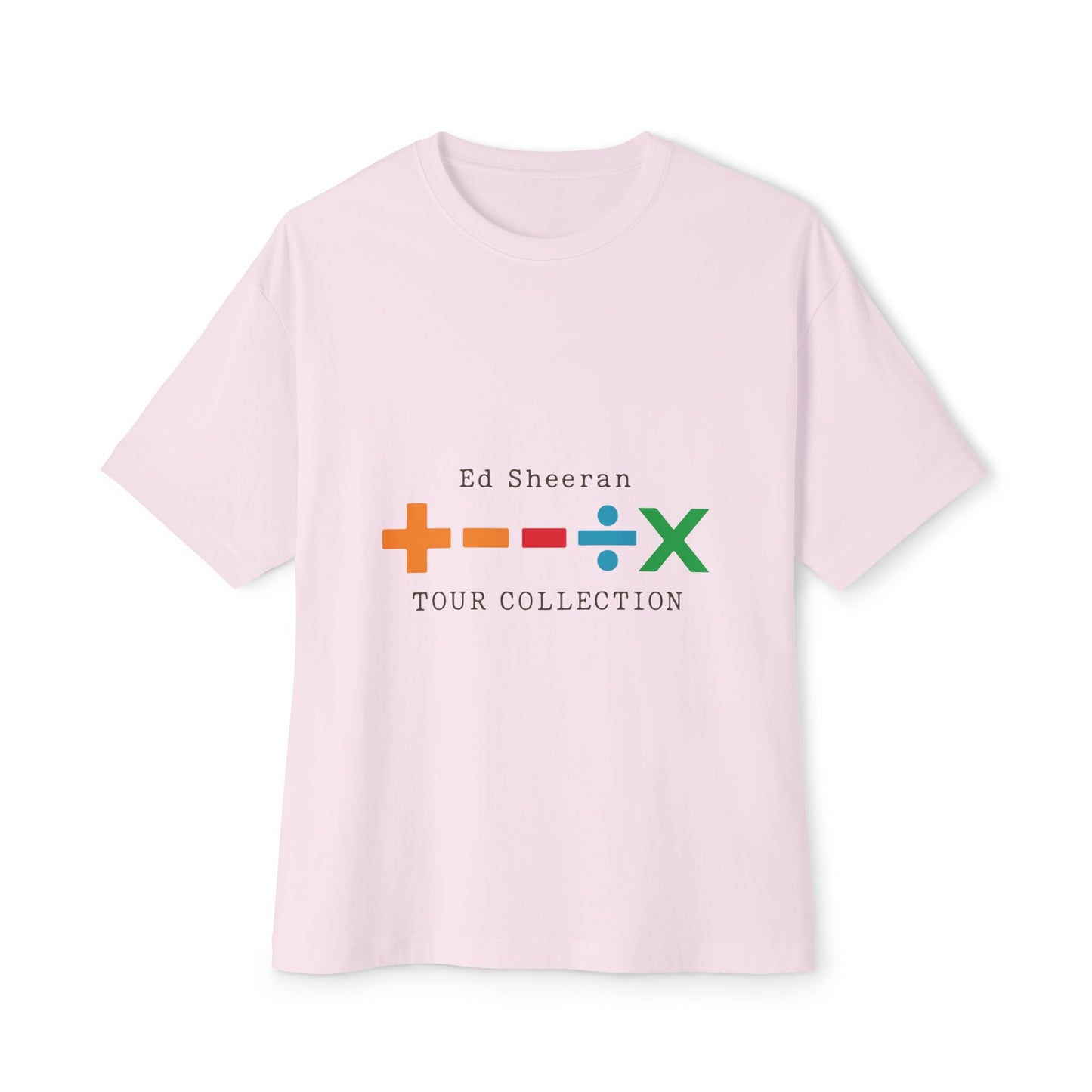 Unisex Oversized Boxy Tee – Ed Sheeran Edition