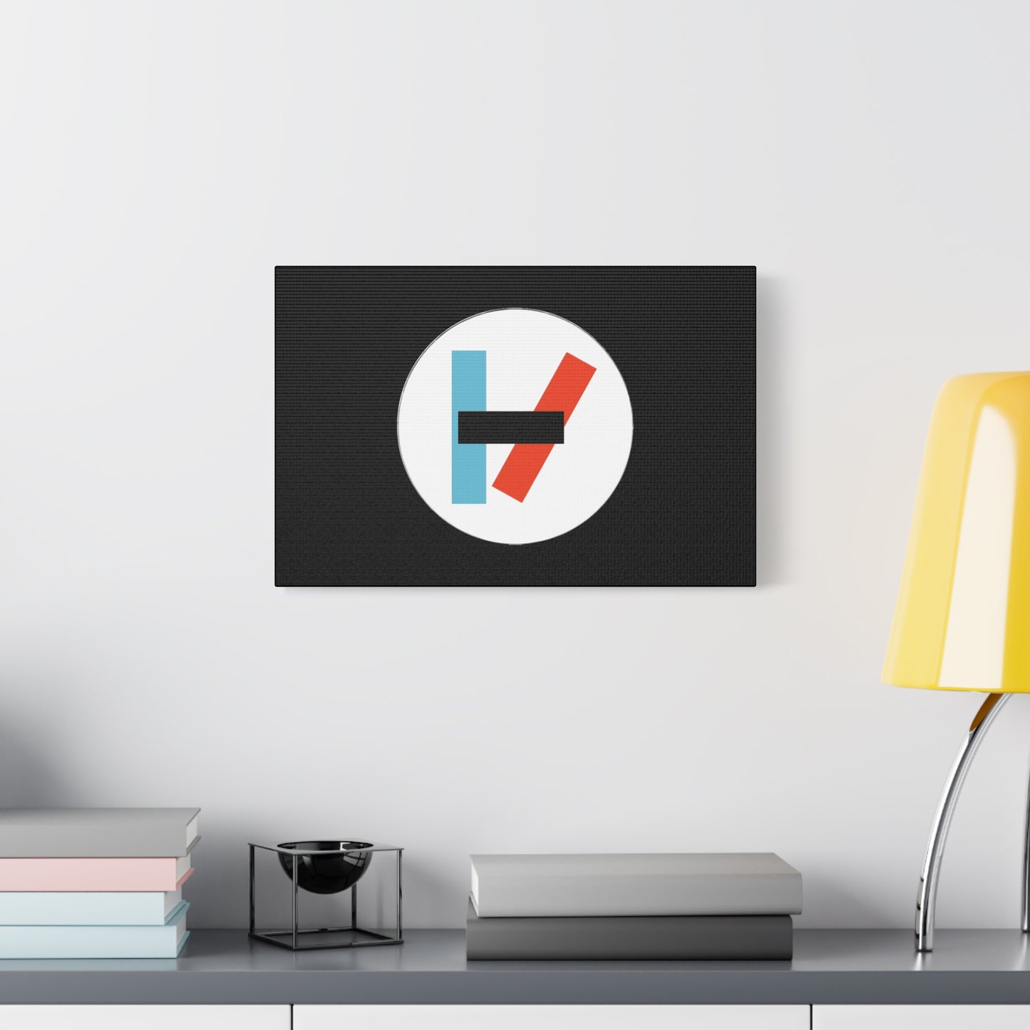 Circle Flame Matte Canvas