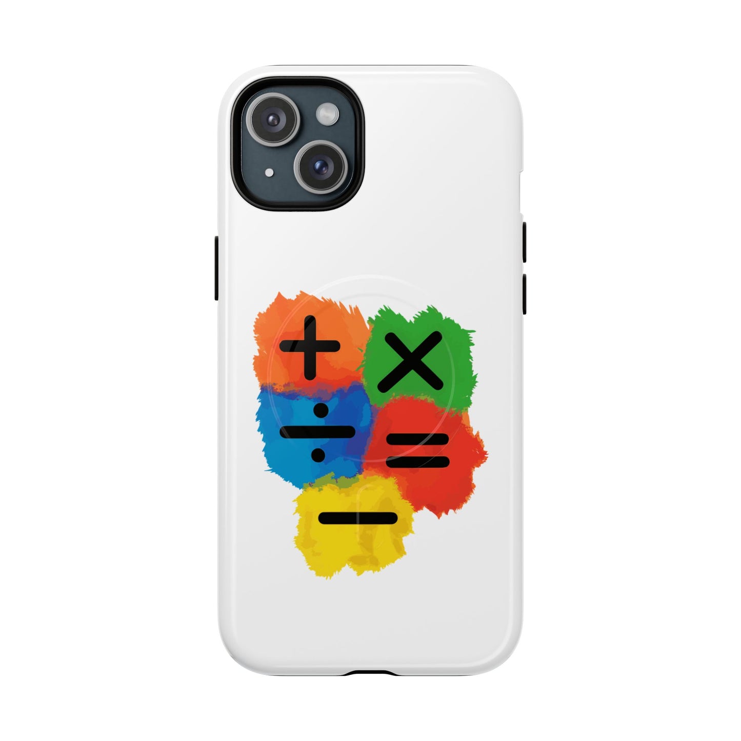 Orange Equals Symbol Tough Magnetic case