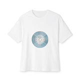 Midnight Vinyl Vibes Unisex Oversized Boxy Tee