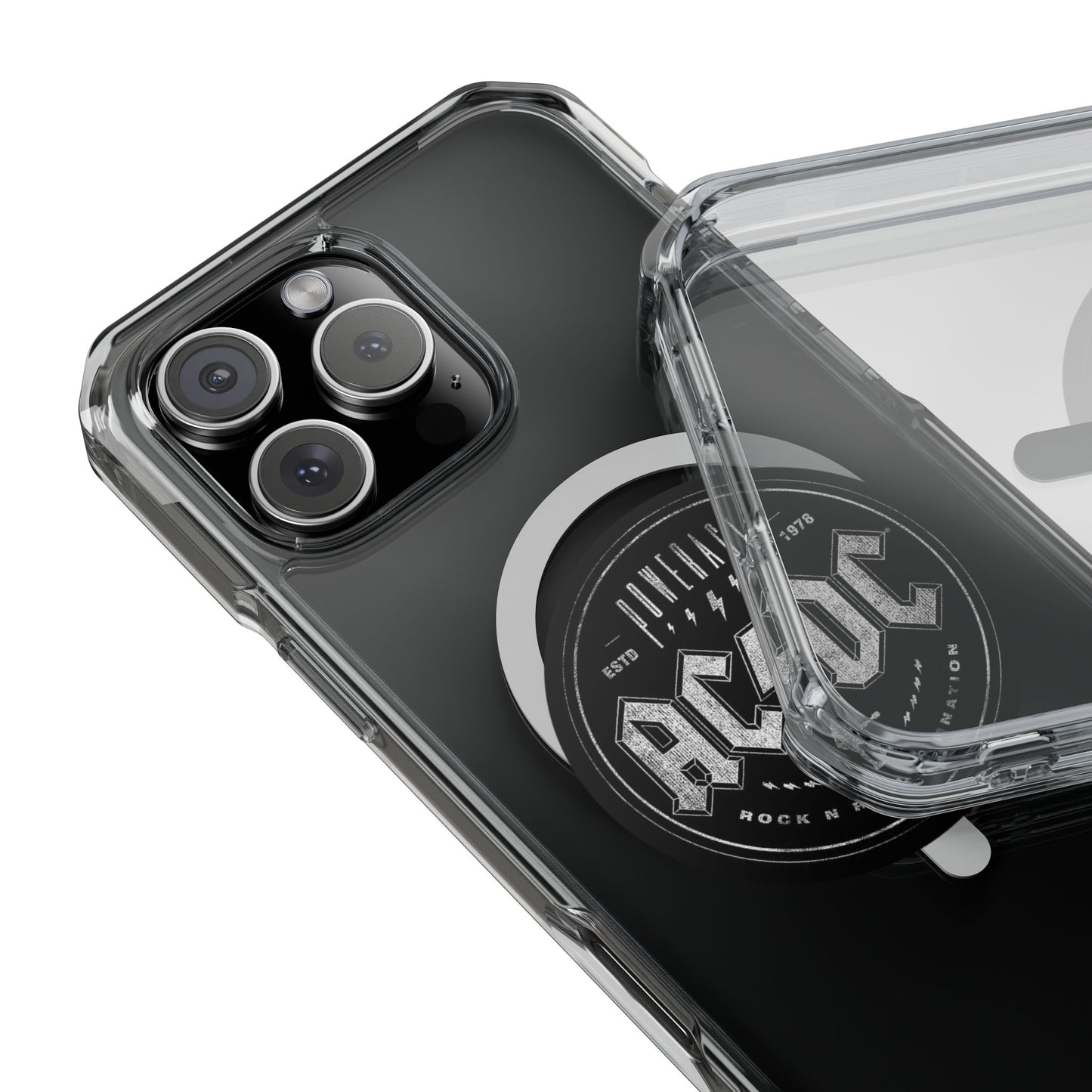 Shockwave Symbol Magnetic Clear Impact case