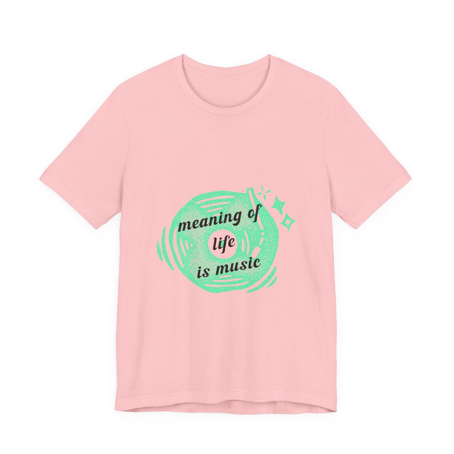 Vinyl Dreams Speak Unisex Jersey short sleeve tee