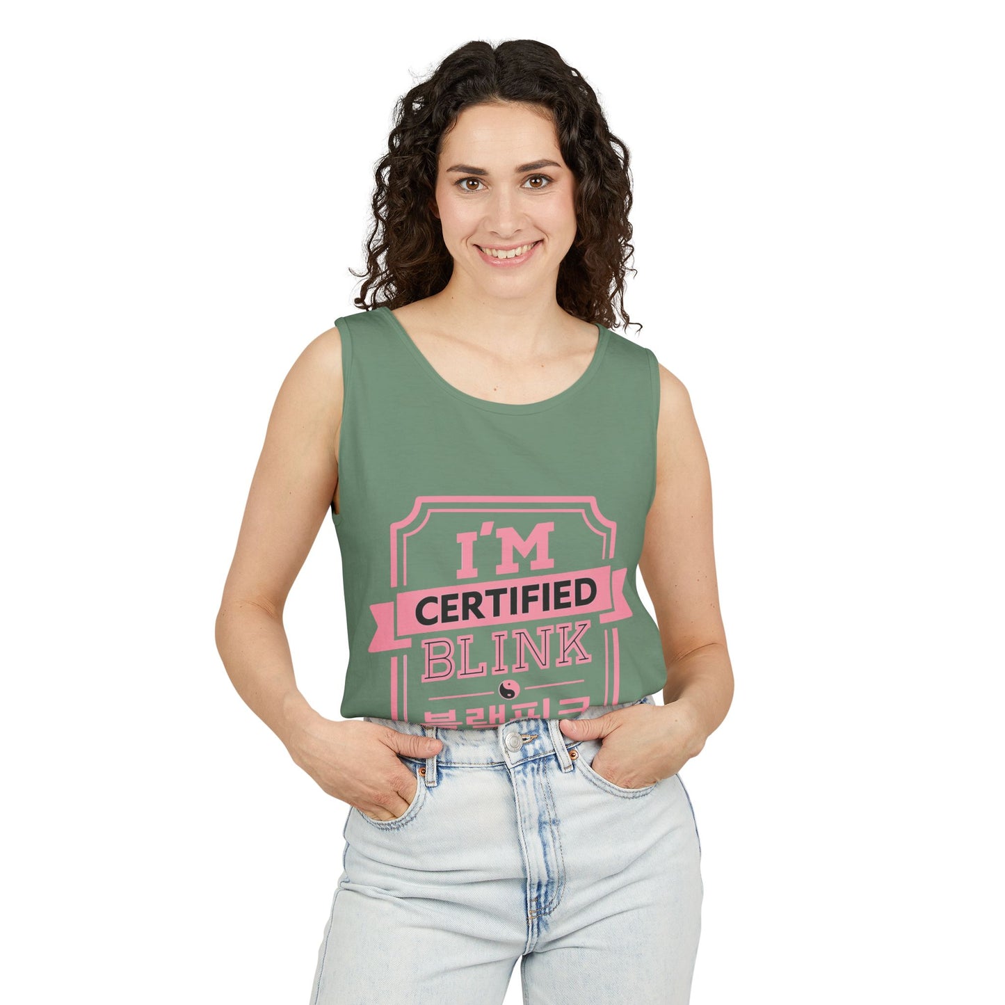Certified BLINK Badge – Dyed Tank Top