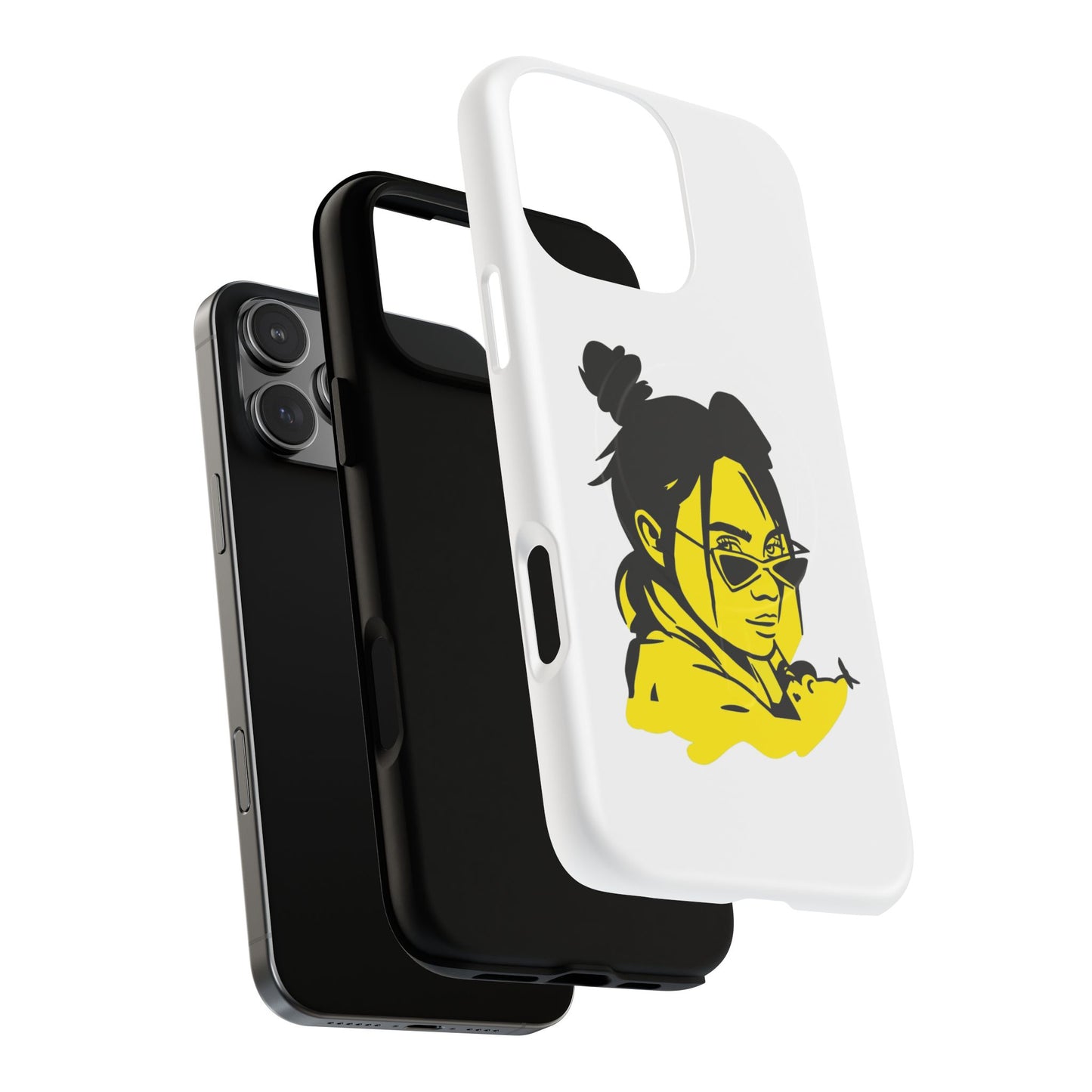 Neon Mood Portrait Tough Magnetic Case