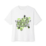 Grunge Angel Graffiti Unisex Oversized Tee