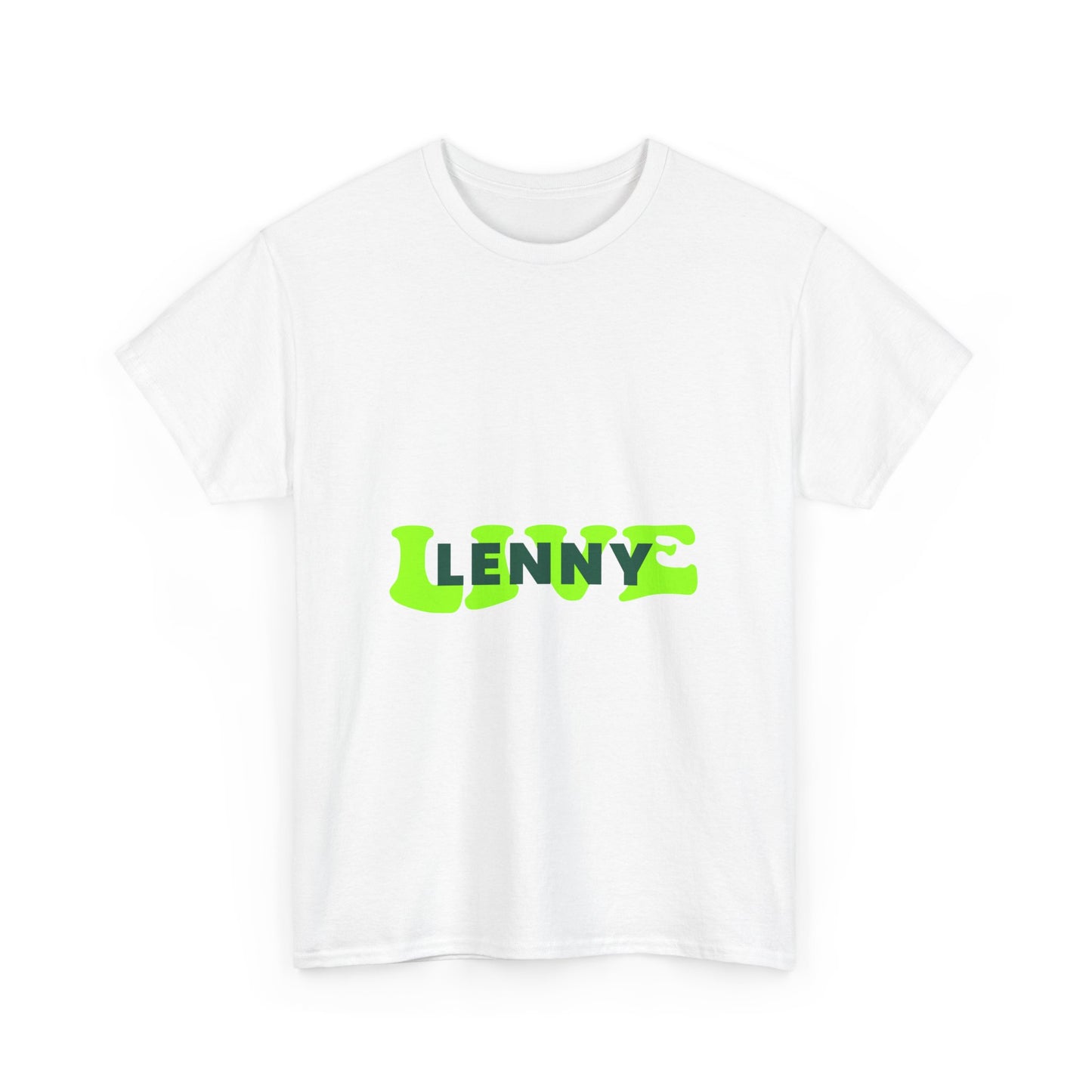 Live Lenny Pop Unisex Heavy cotton tee