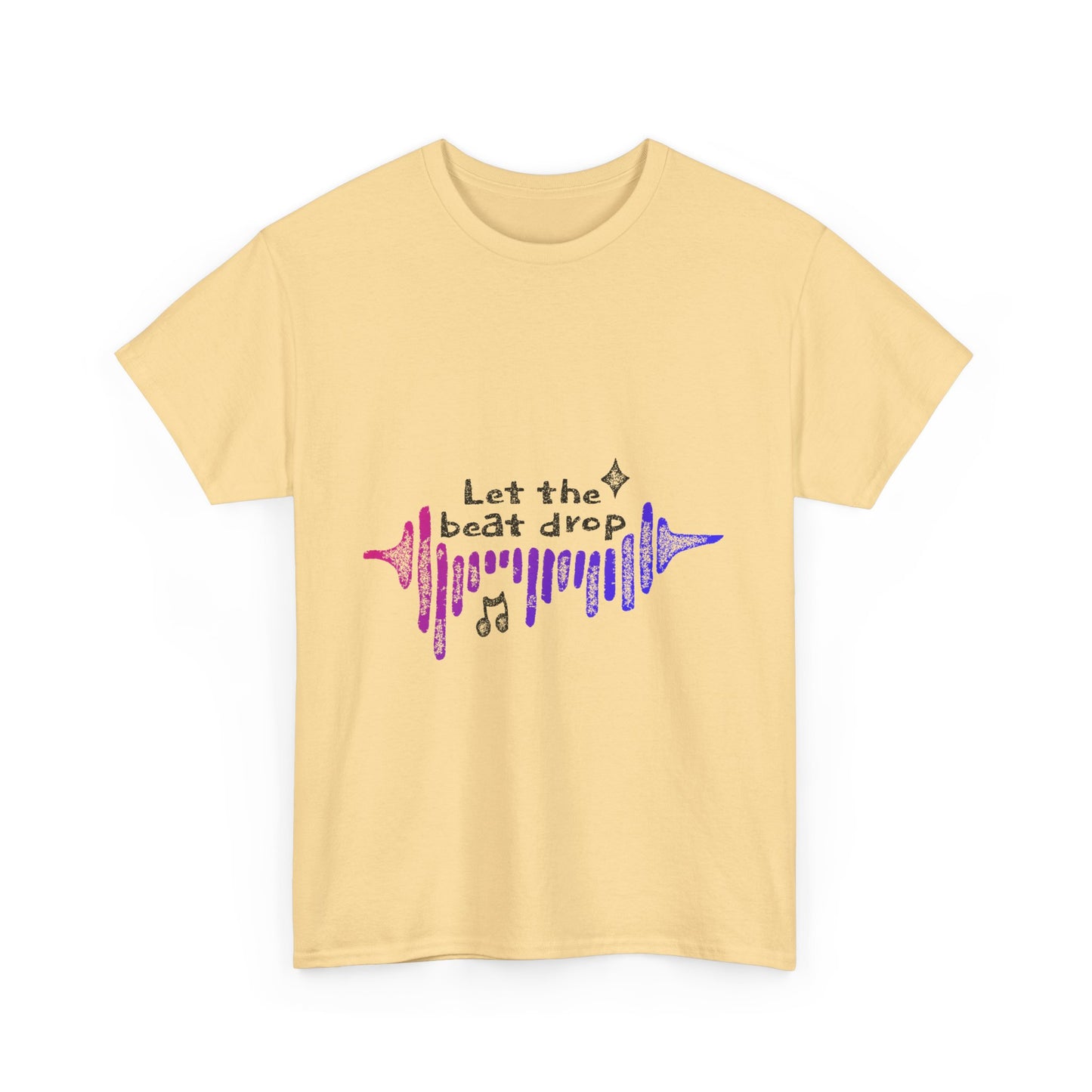 Bold Beats Visualizer Unisex Heavy cotton tee