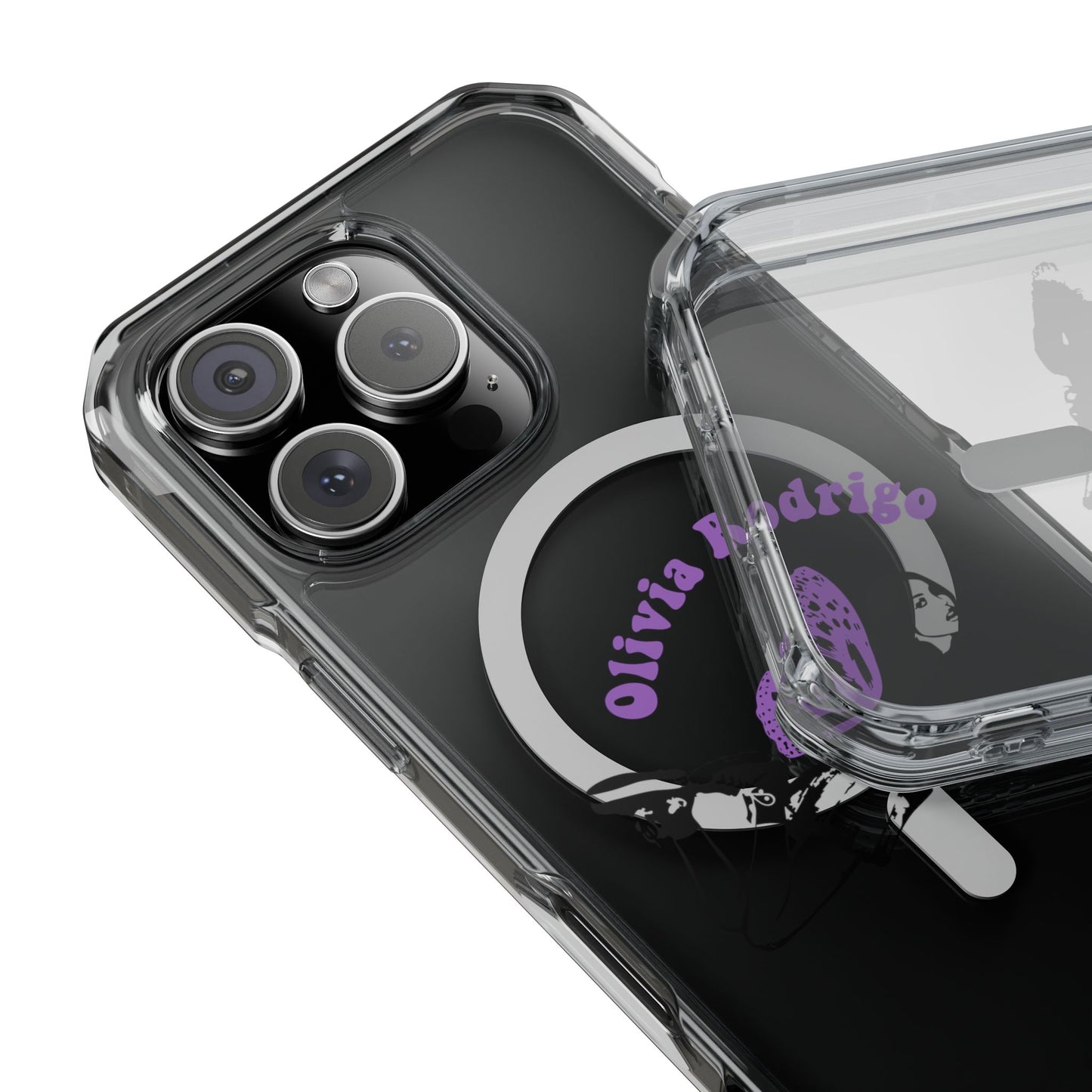 Olivia Rodrigo Butterfly Arc Magnetic Clear Impact Case