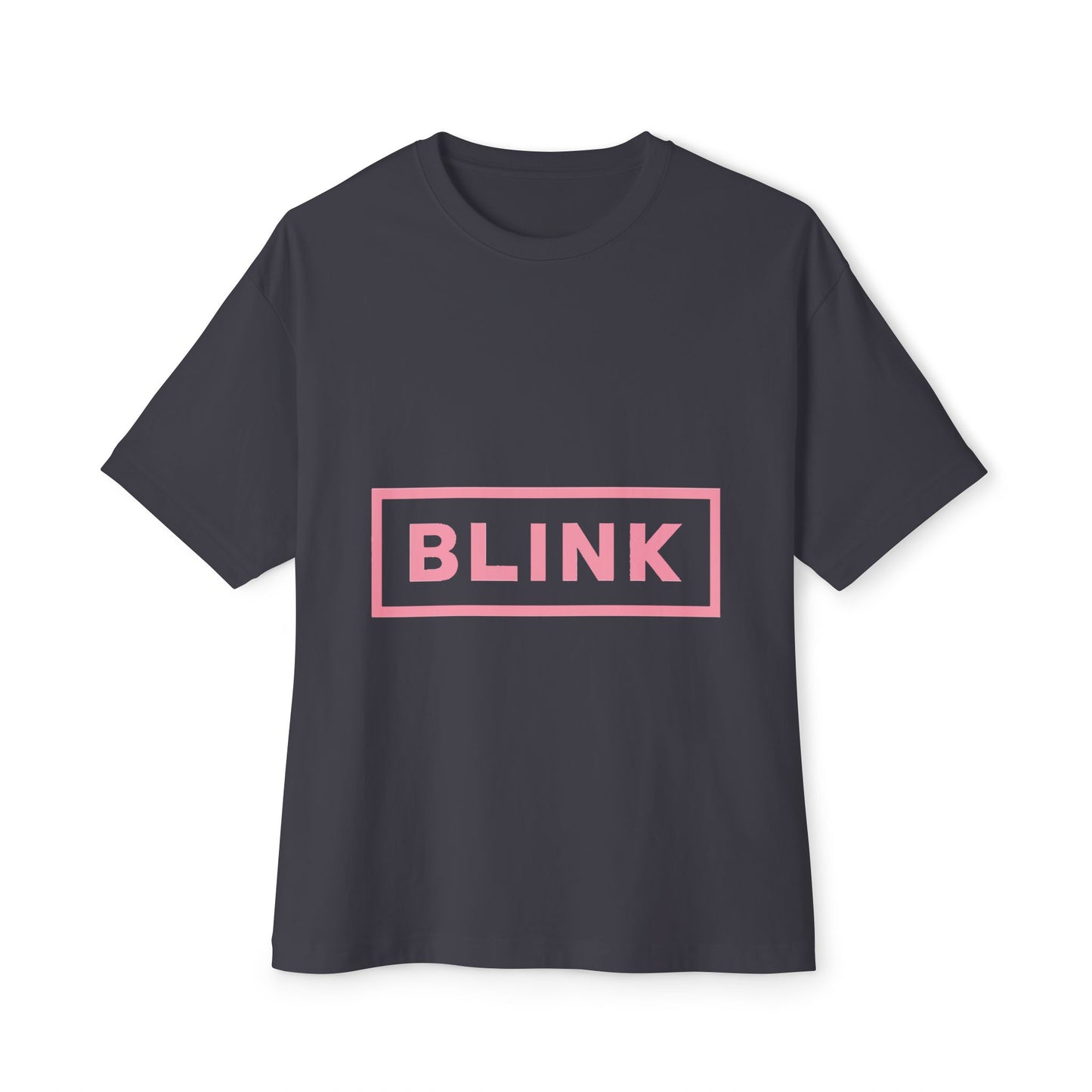 Minimal BLINK Logo – Oversized Boxy Tee
